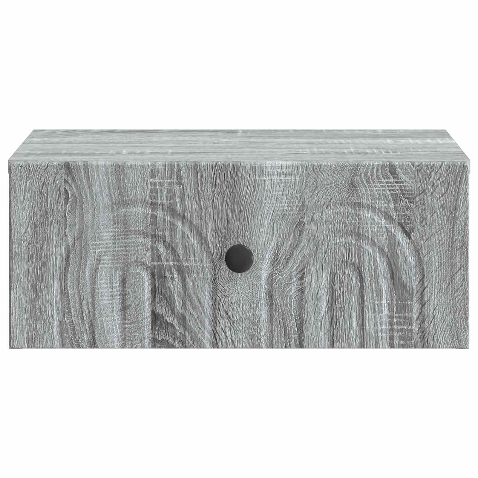 Cabinet de chevet mural 2 pcs Sonoma gris 49 x 34,5 x 20 cm - XIOS