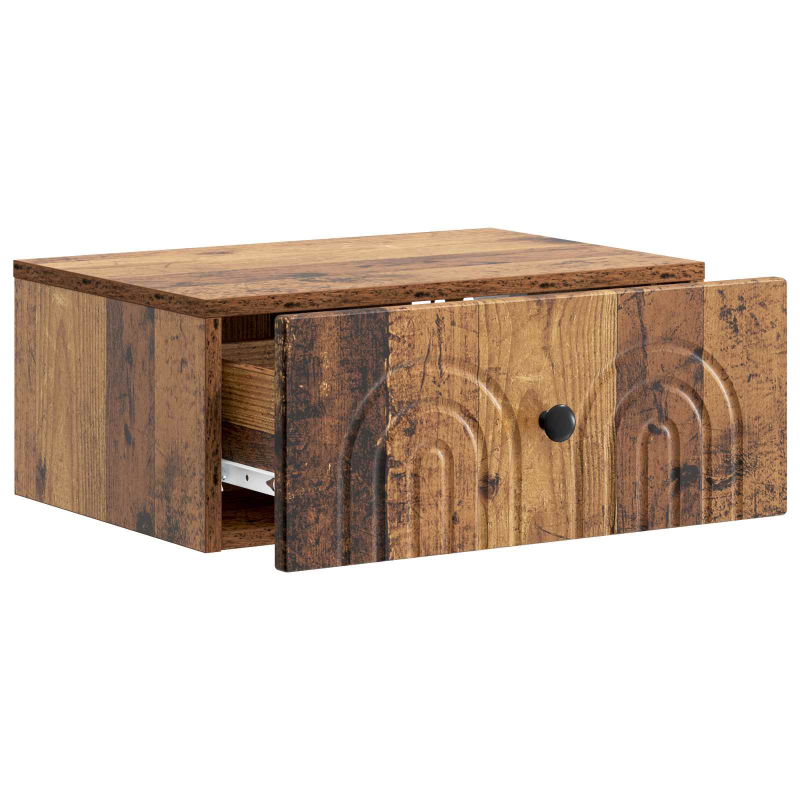 Cabinet de chevet mural 2 pcs Bois ancien 49 x 34,5 x 20 cm - XIOS