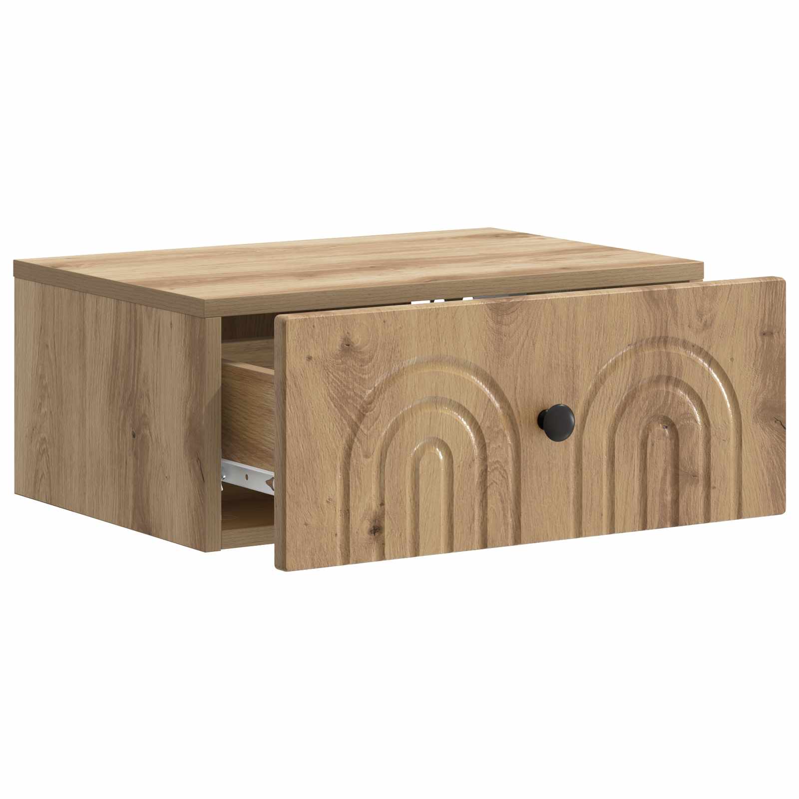 Cabinet de chevet mural 2 pcs Chêne artisanal 49 x 34,5 x 20 cm - XIOS