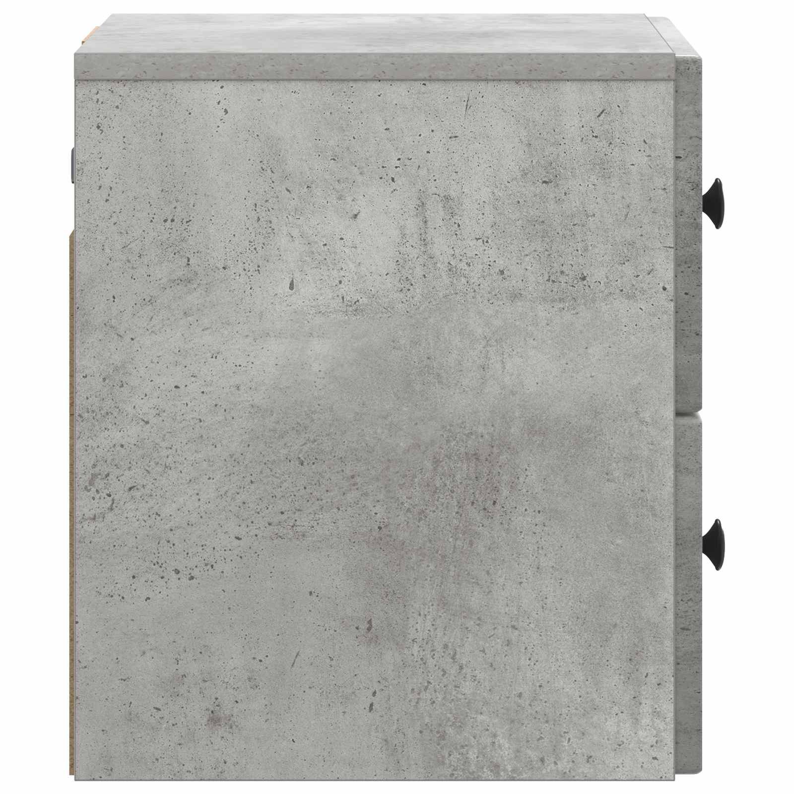 Cabinet de chevet mural 2 pcs Gris béton 33 x 34,5 x 40 cm - XIOS