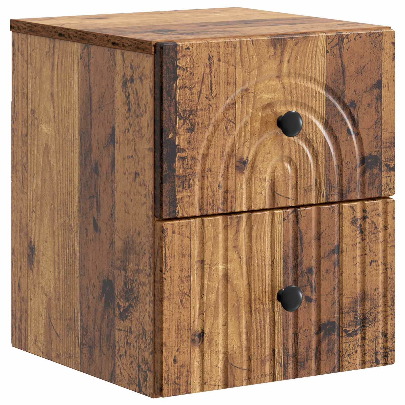 Cabinet de chevet mural 2 pcs Bois ancien 33 x 34,5 x 40 cm - XIOS