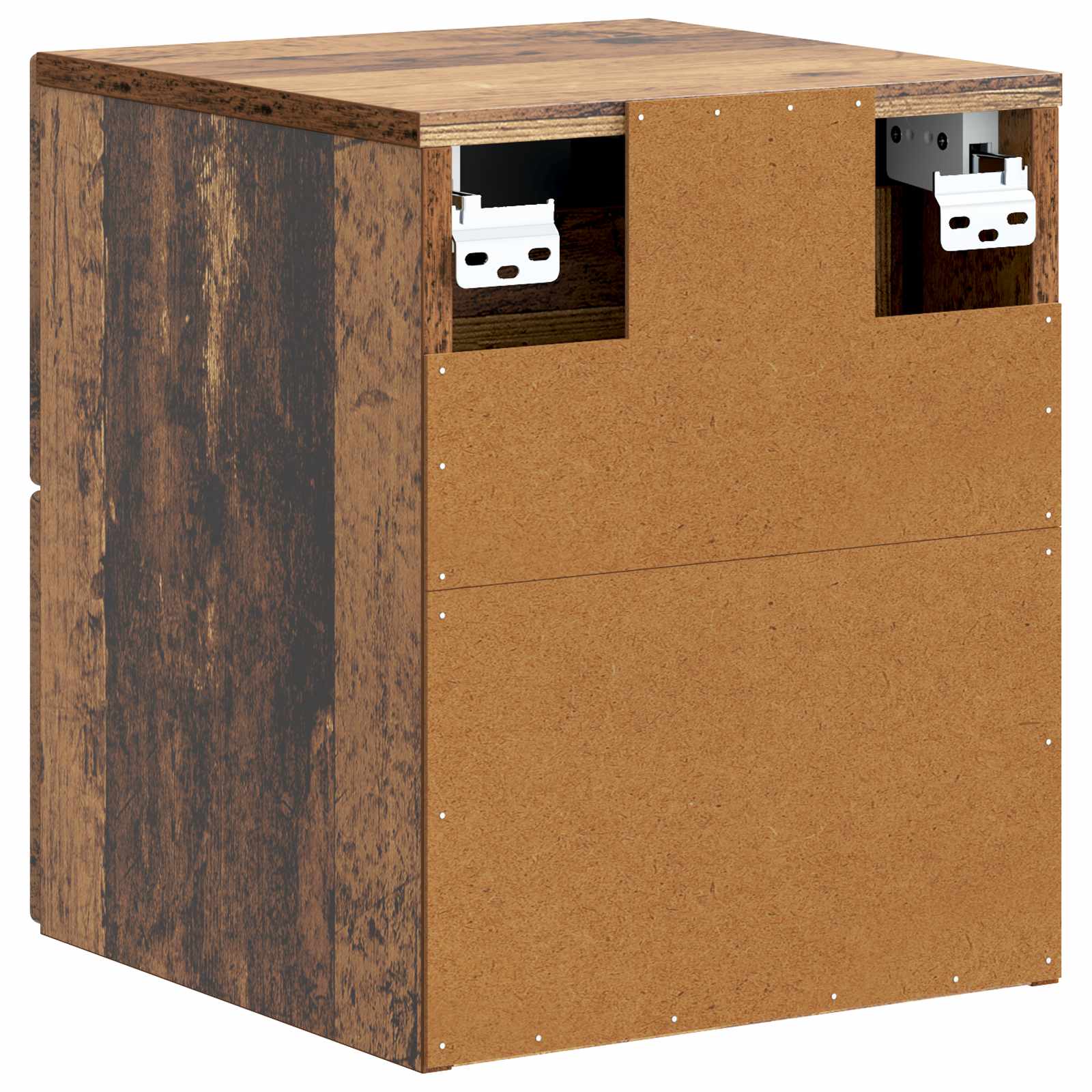 Cabinet de chevet mural 2 pcs Bois ancien 33 x 34,5 x 40 cm - XIOS