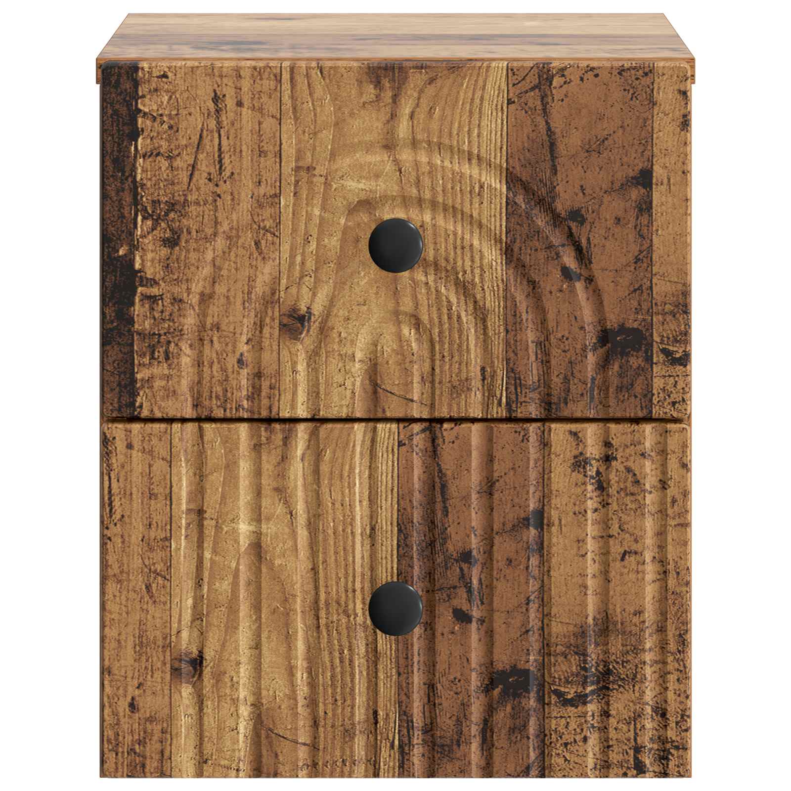 Cabinet de chevet mural 2 pcs Bois ancien 33 x 34,5 x 40 cm - XIOS