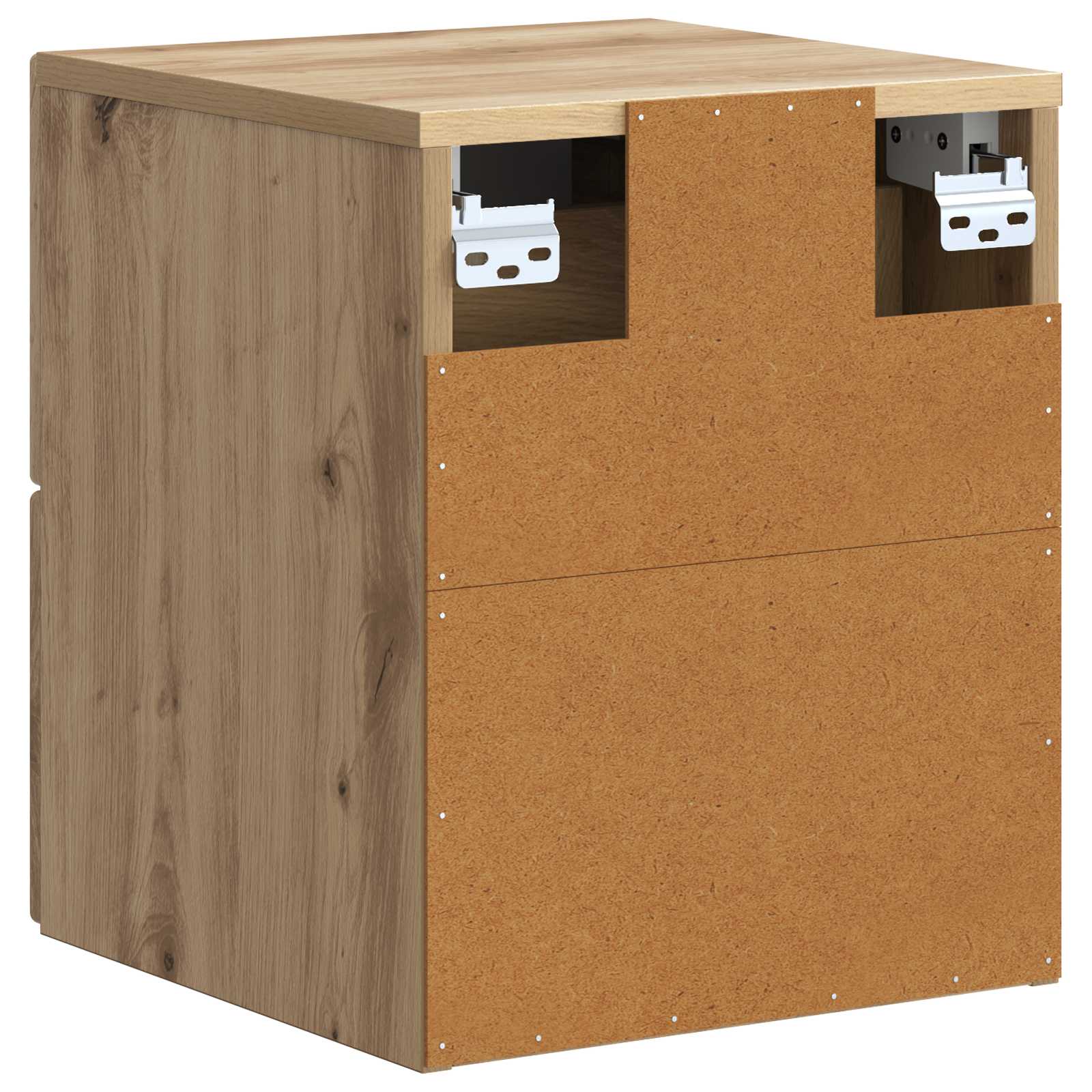 Cabinet de chevet mural 2 pcs Chêne artisanal 33 x 34,5 x 40 cm - XIOS