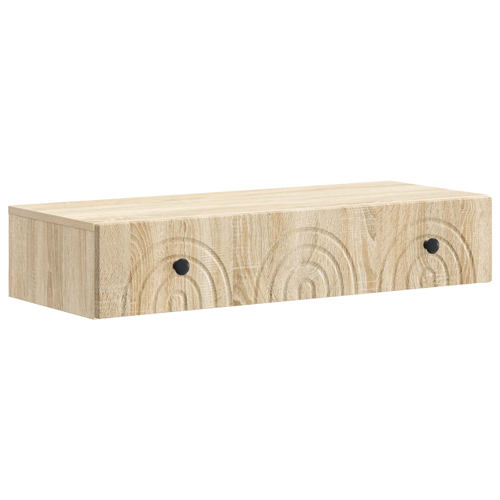 Table d'appoint murale Chêne Sonoma 87,5 x 34,5 x 17 cm - XIOS