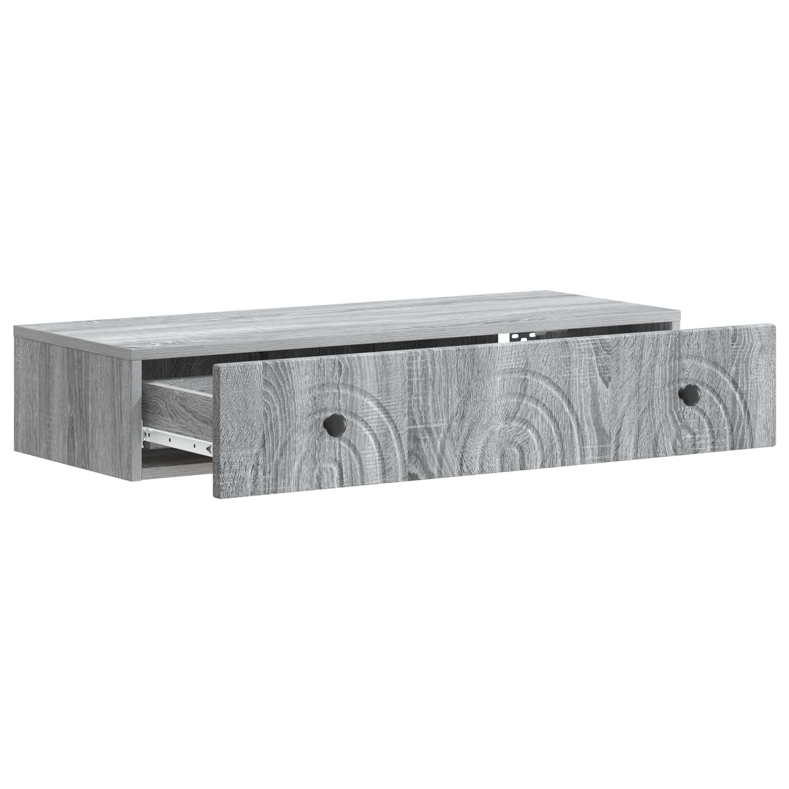 Table d'appoint murale Sonoma gris 87,5 x 34,5 x 17 cm - XIOS