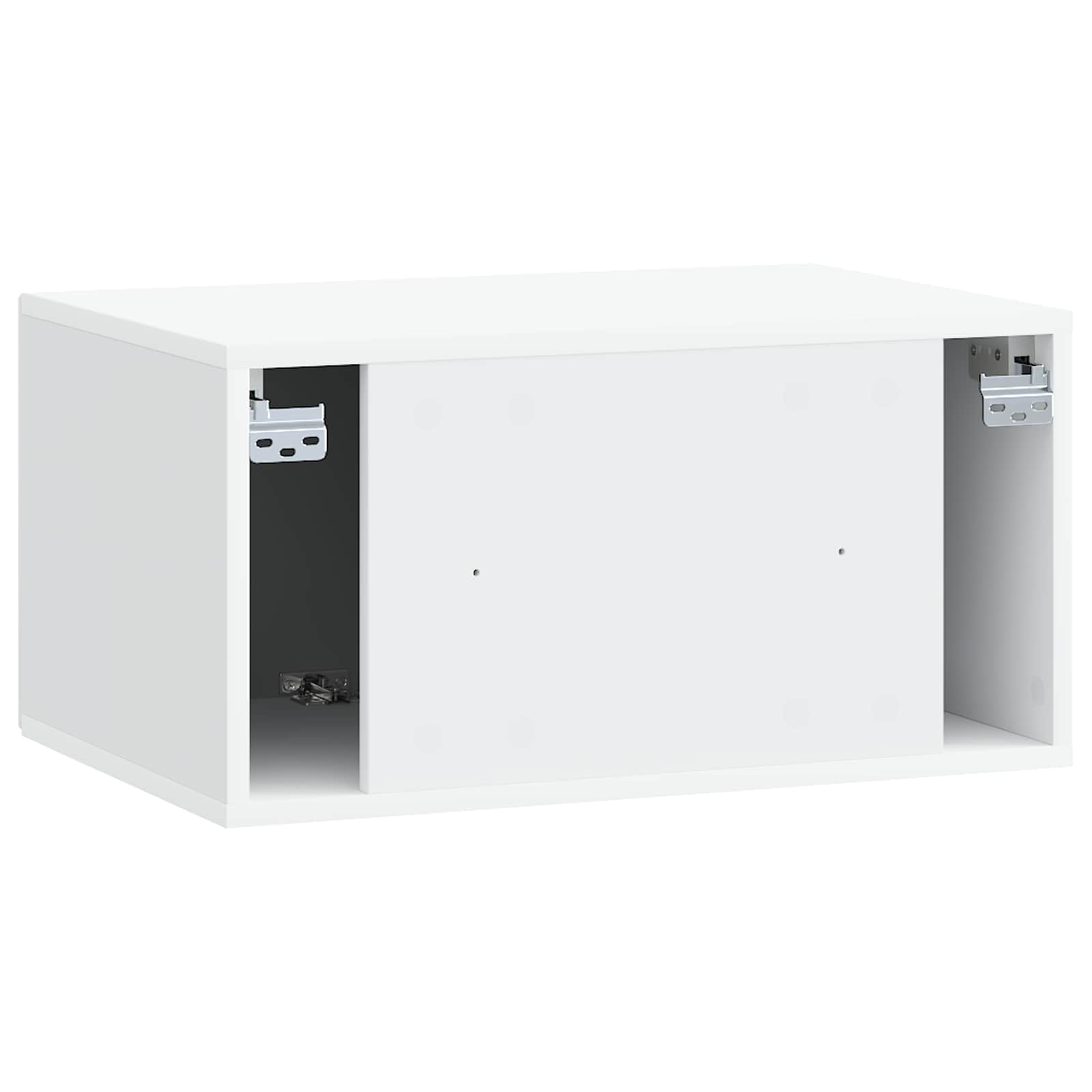 Meuble TV mural Blanc 59,5 x 41 x 30 cm Bois d'ingénierie - XIOS
