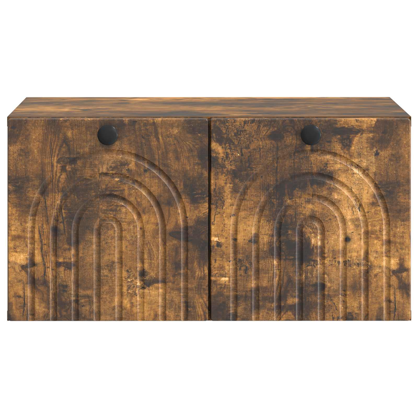 Meuble TV mural Chêne fumé 59,5 x 41 x 30 cm Bois d'ingénierie - XIOS