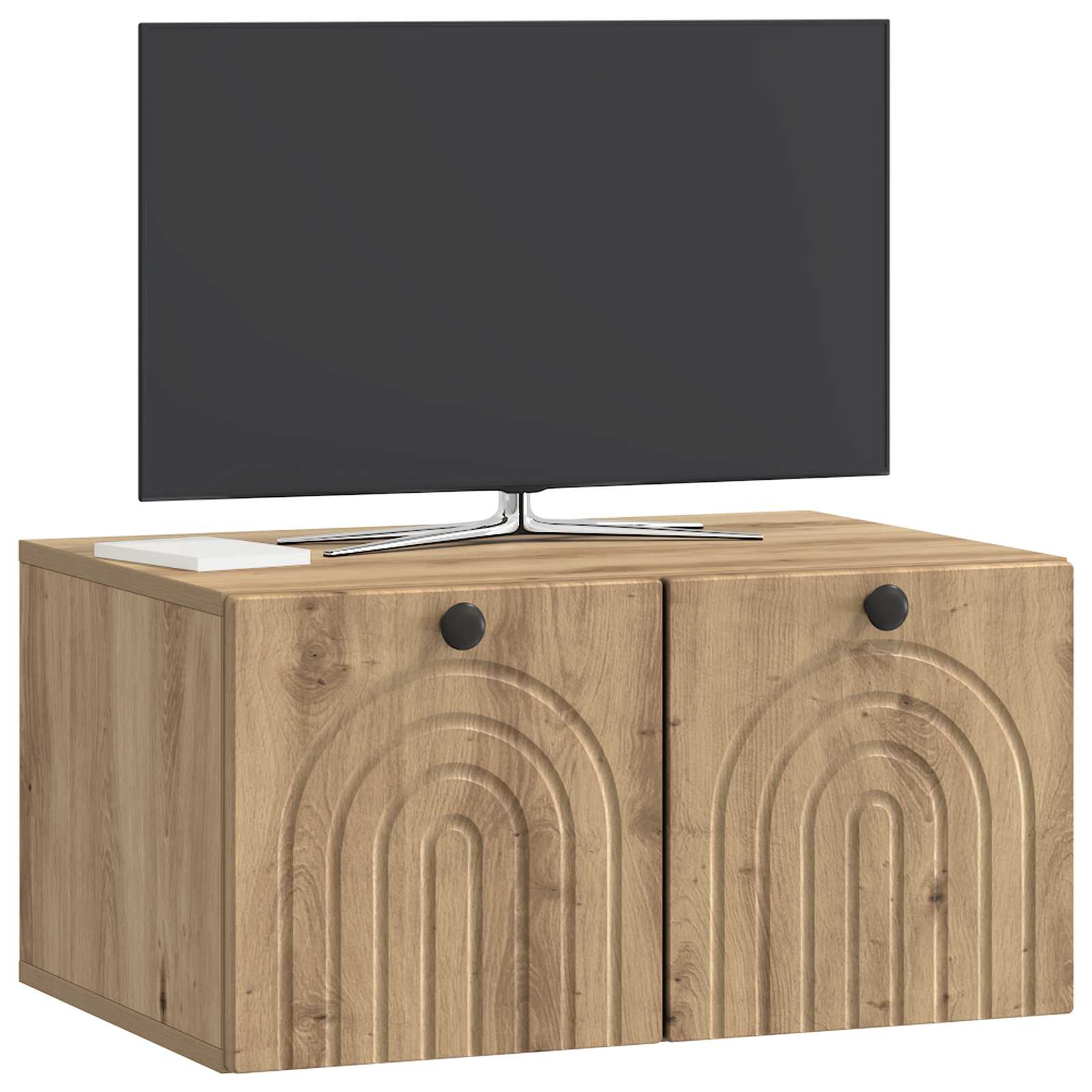 Meuble TV mural 59,5 x 41 x 30 cm Chêne artisanal - XIOS