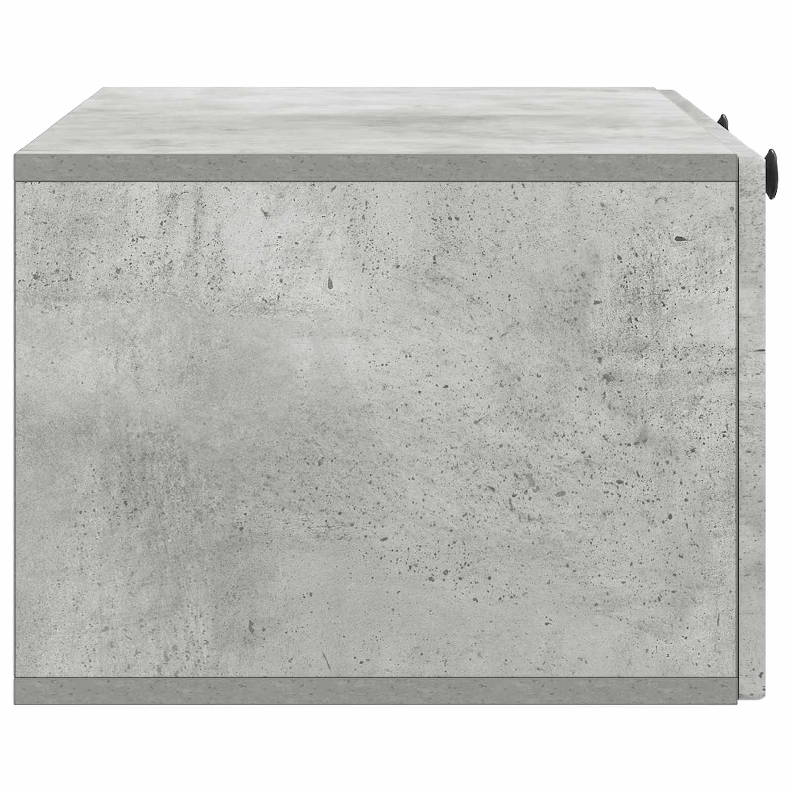 Meuble TV mural Gris béton 78,5 x 41 x 30 cm Bois d'ingénierie - XIOS
