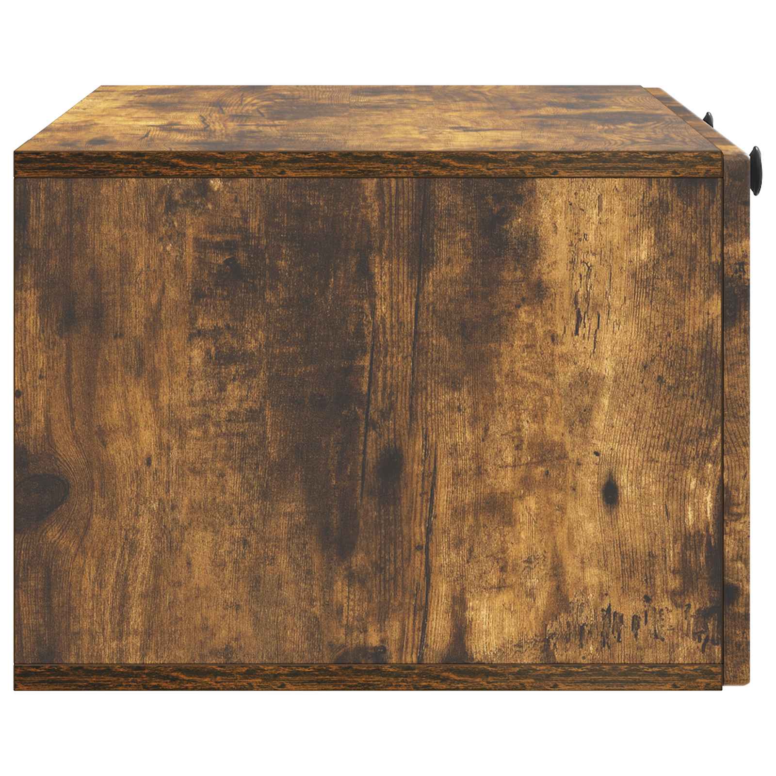 Meuble TV mural Chêne fumé 78,5 x 41 x 30 cm Bois d'ingénierie - XIOS