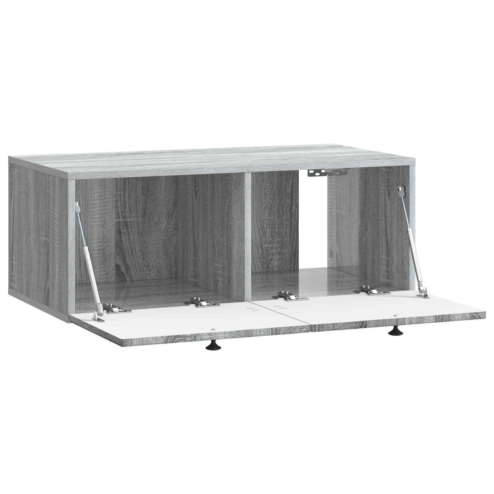 Meuble TV mural Sonoma gris 78,5 x 41 x 30 cm Bois d'ingénierie - XIOS