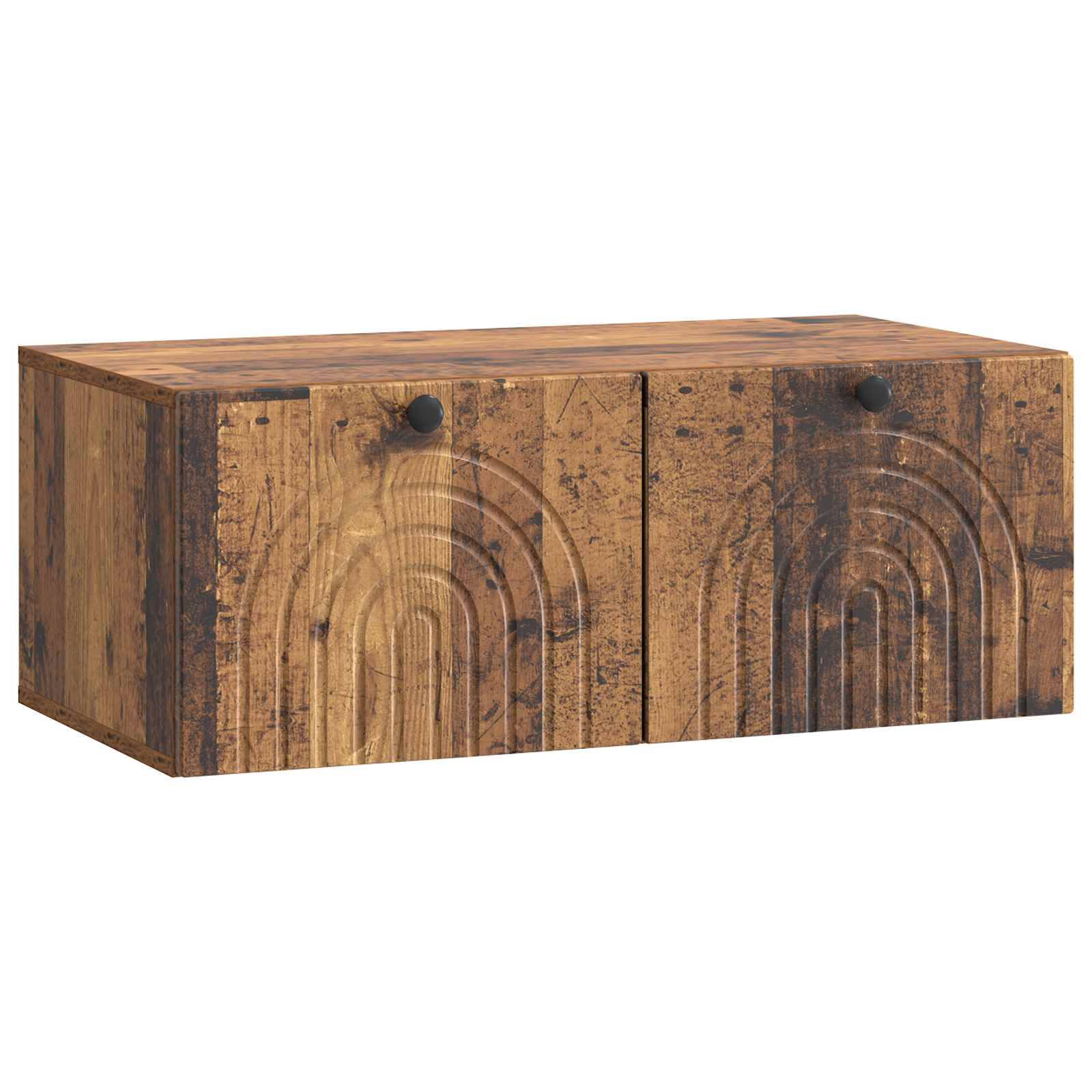 Meuble TV mural Bois ancien 78,5 x 41 x 30 cm Bois d'ingénierie - XIOS