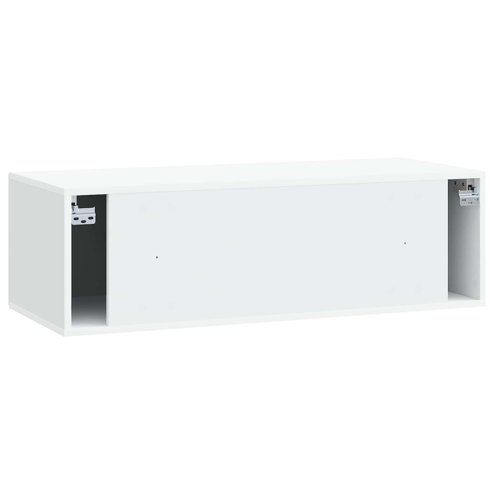 Meuble TV mural Blanc 99 x 41 x 30 cm Bois d'ingénierie - XIOS