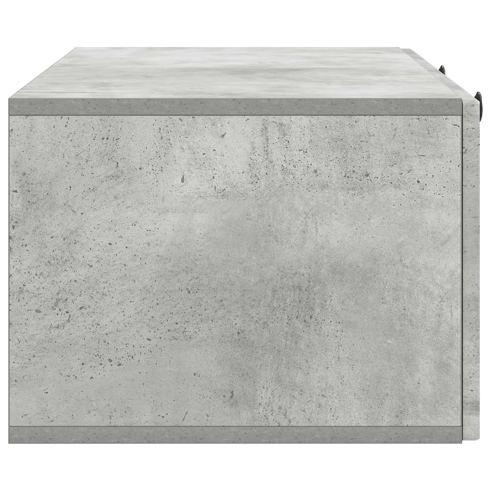 Meuble TV mural Gris béton 99 x 41 x 30 cm Bois d'ingénierie - XIOS