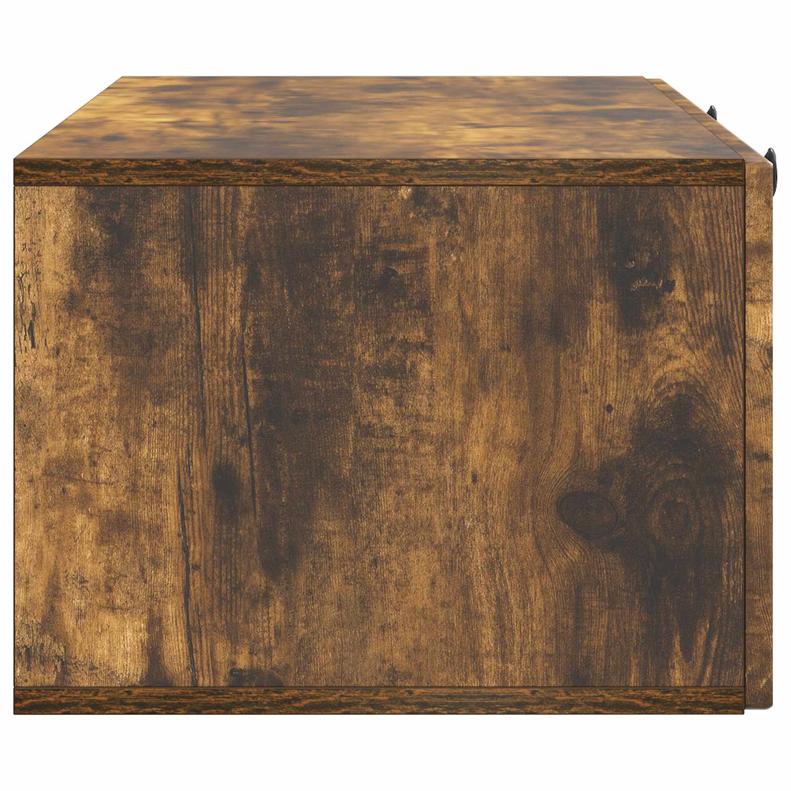 Meuble TV mural Chêne fumé 99 x 41 x 30 cm Bois d'ingénierie - XIOS