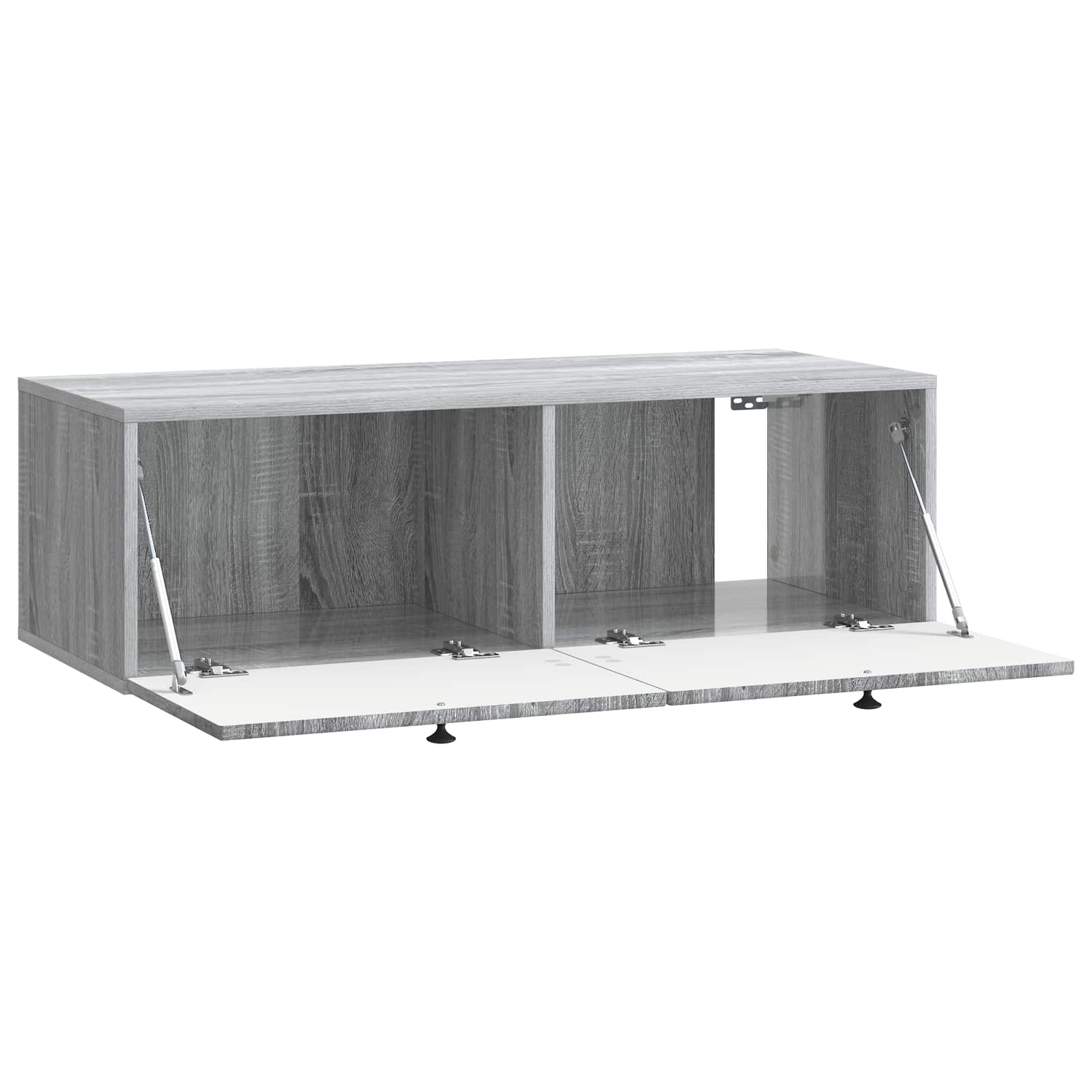 Meuble TV mural Sonoma gris 99 x 41 x 30 cm Bois d'ingénierie - XIOS