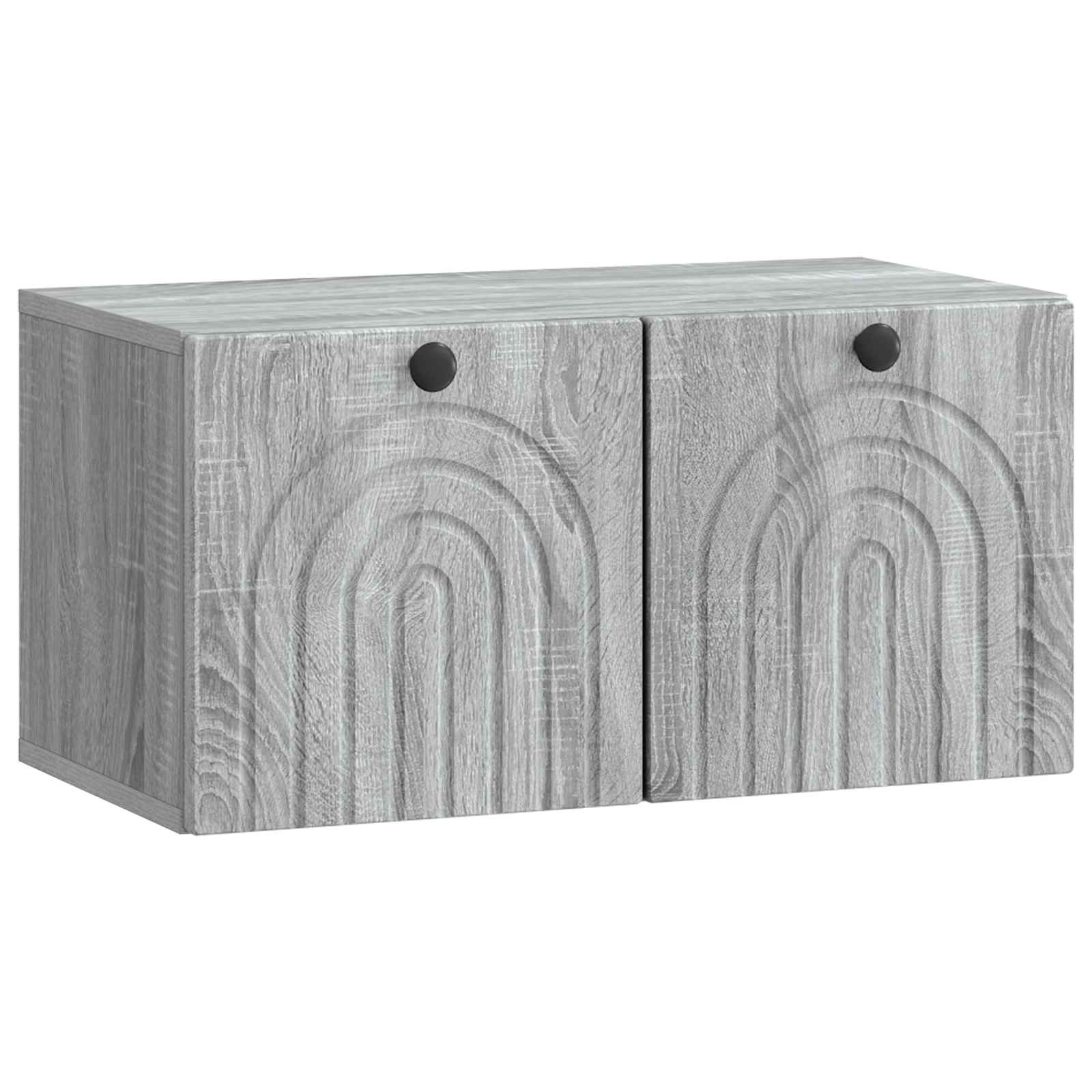 Meuble TV mural Sonoma gris 59,5 x 31 x 30 cm Bois d'ingénierie - XIOS