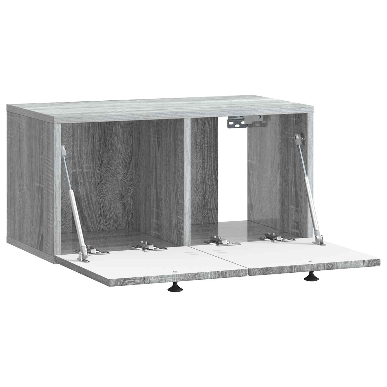 Meuble TV mural Sonoma gris 59,5 x 31 x 30 cm Bois d'ingénierie - XIOS