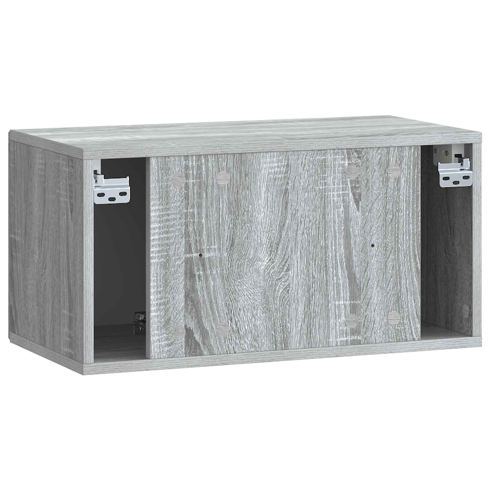 Meuble TV mural Sonoma gris 59,5 x 31 x 30 cm Bois d'ingénierie - XIOS
