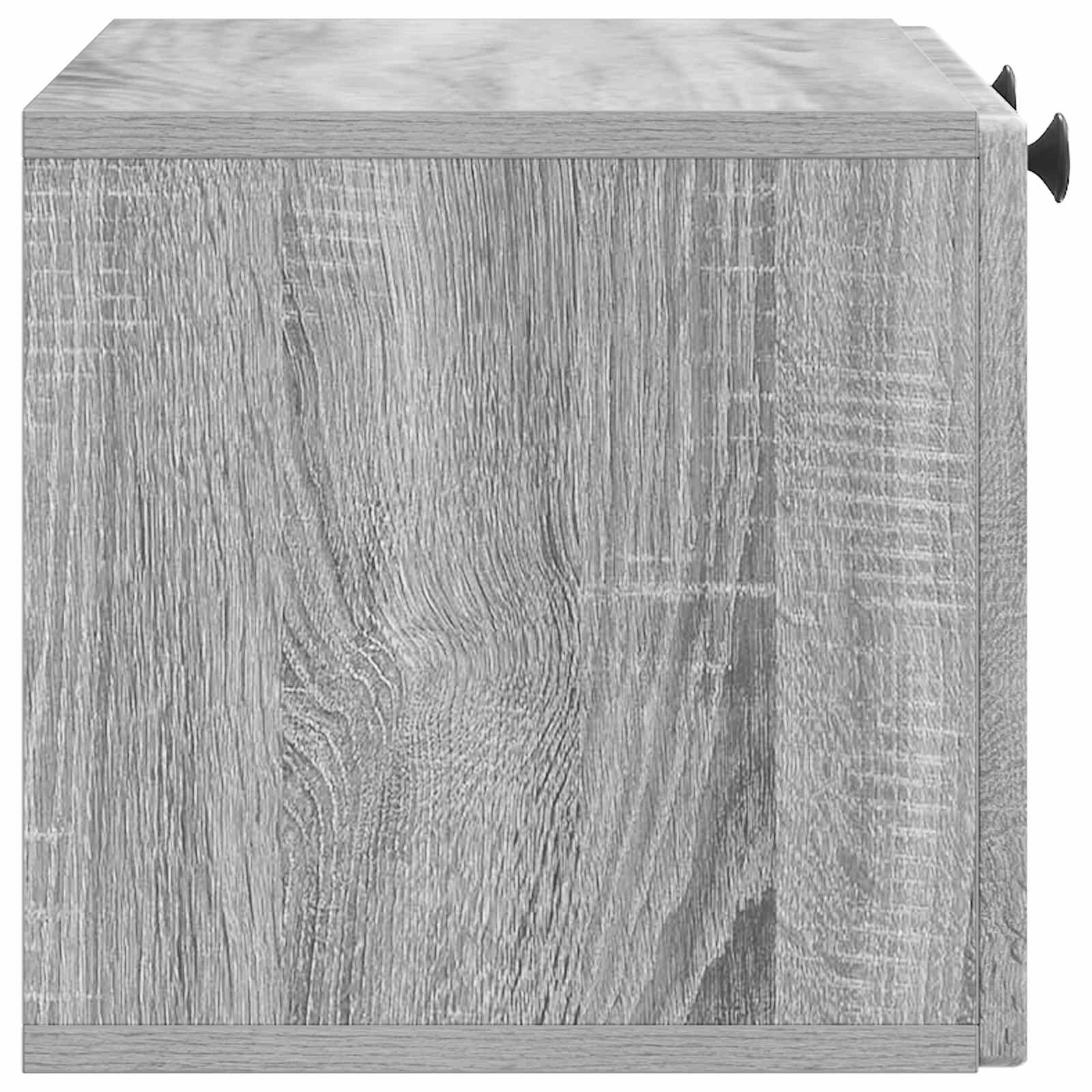 Meuble TV mural Sonoma gris 59,5 x 31 x 30 cm Bois d'ingénierie - XIOS