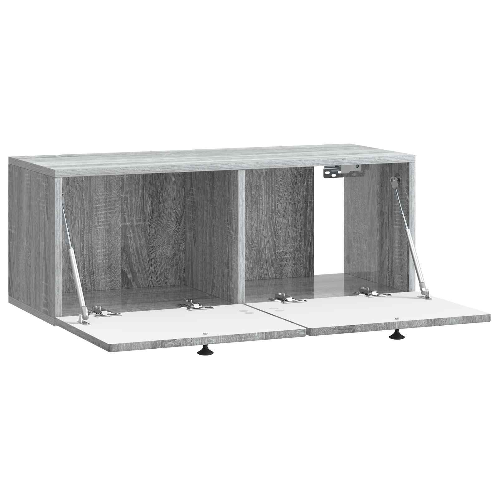 Meuble TV mural Sonoma gris 78,5 x 31 x 30 cm Bois d'ingénierie - XIOS