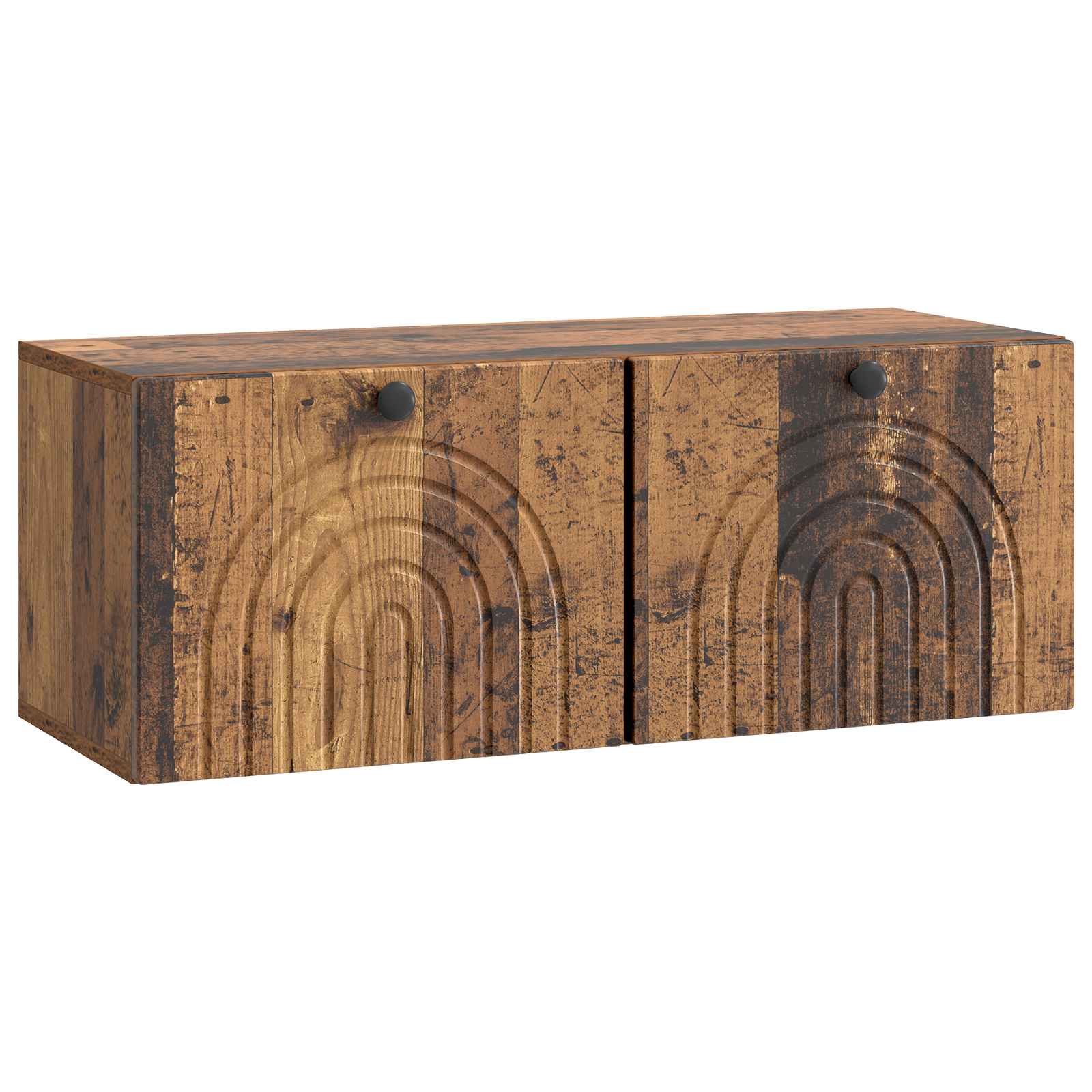Meuble TV mural Bois ancien 78,5 x 31 x 30 cm Bois d'ingénierie - XIOS