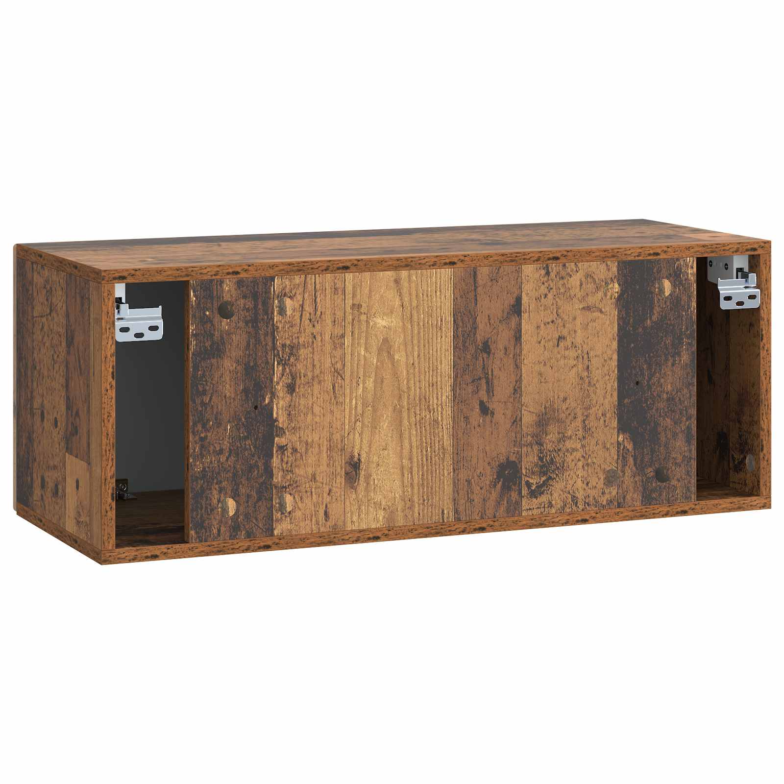 Meuble TV mural Bois ancien 78,5 x 31 x 30 cm Bois d'ingénierie - XIOS