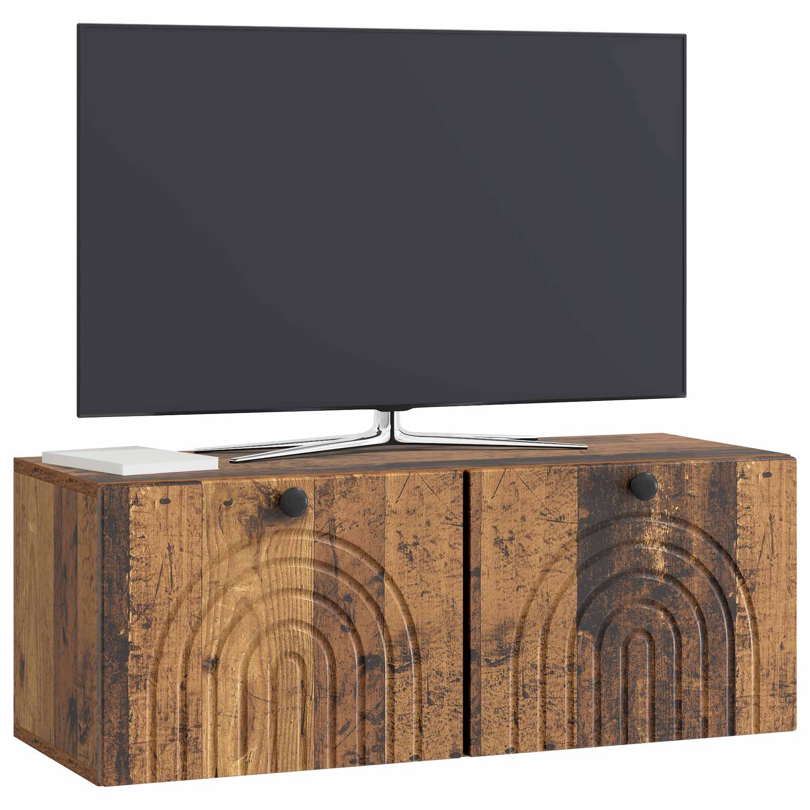 Meuble TV mural Bois ancien 78,5 x 31 x 30 cm Bois d'ingénierie - XIOS