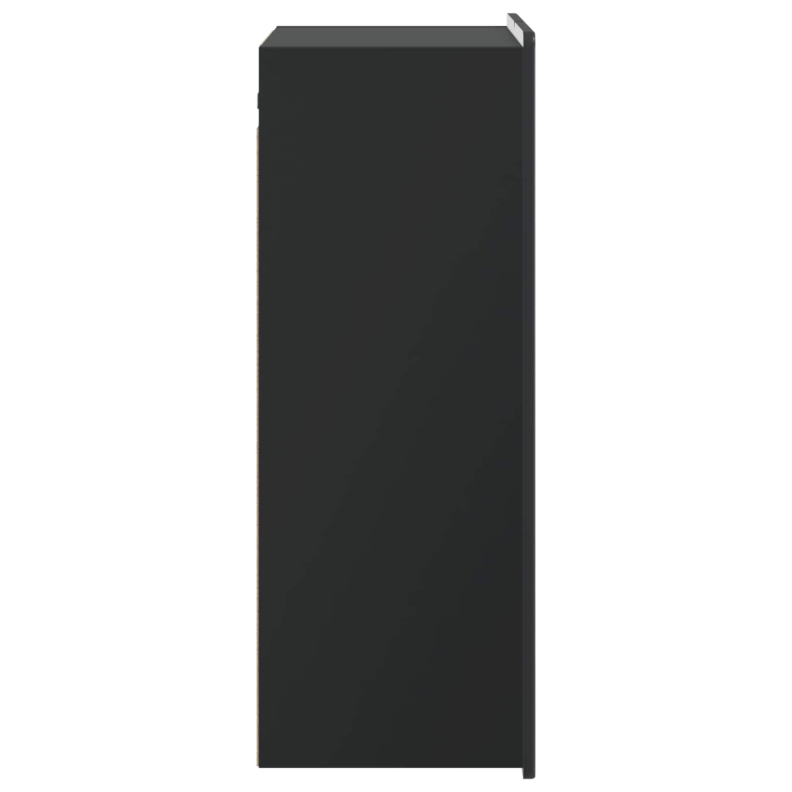 Armoire Murale Noir 66 x 34,5 x 92 cm Bois d'ingénierie - XIOS