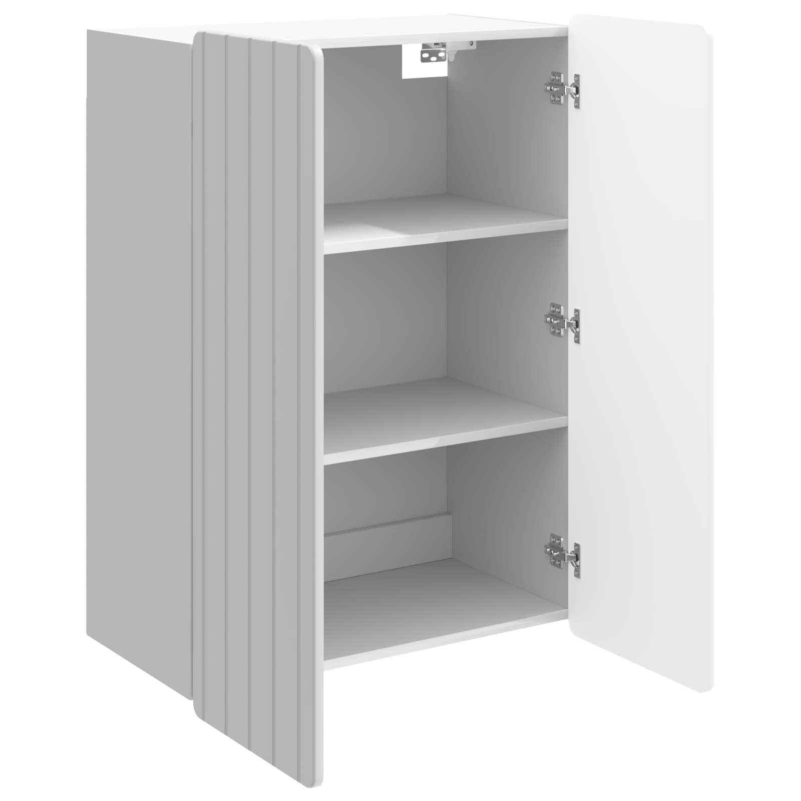 Armoire Murale Blanc brillant 66 x 34,5 x 92 cm - XIOS