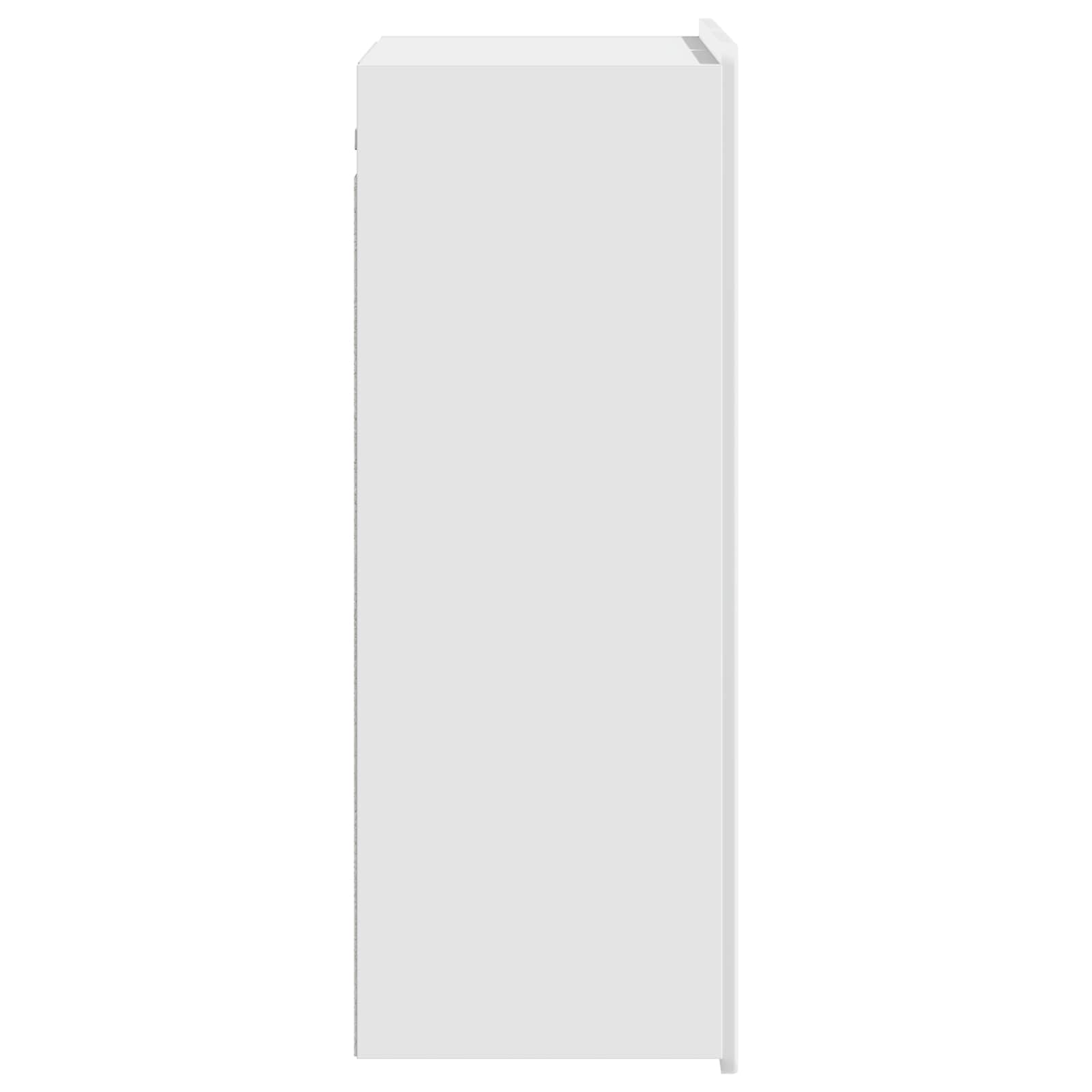 Armoire Murale Blanc brillant 66 x 34,5 x 92 cm - XIOS