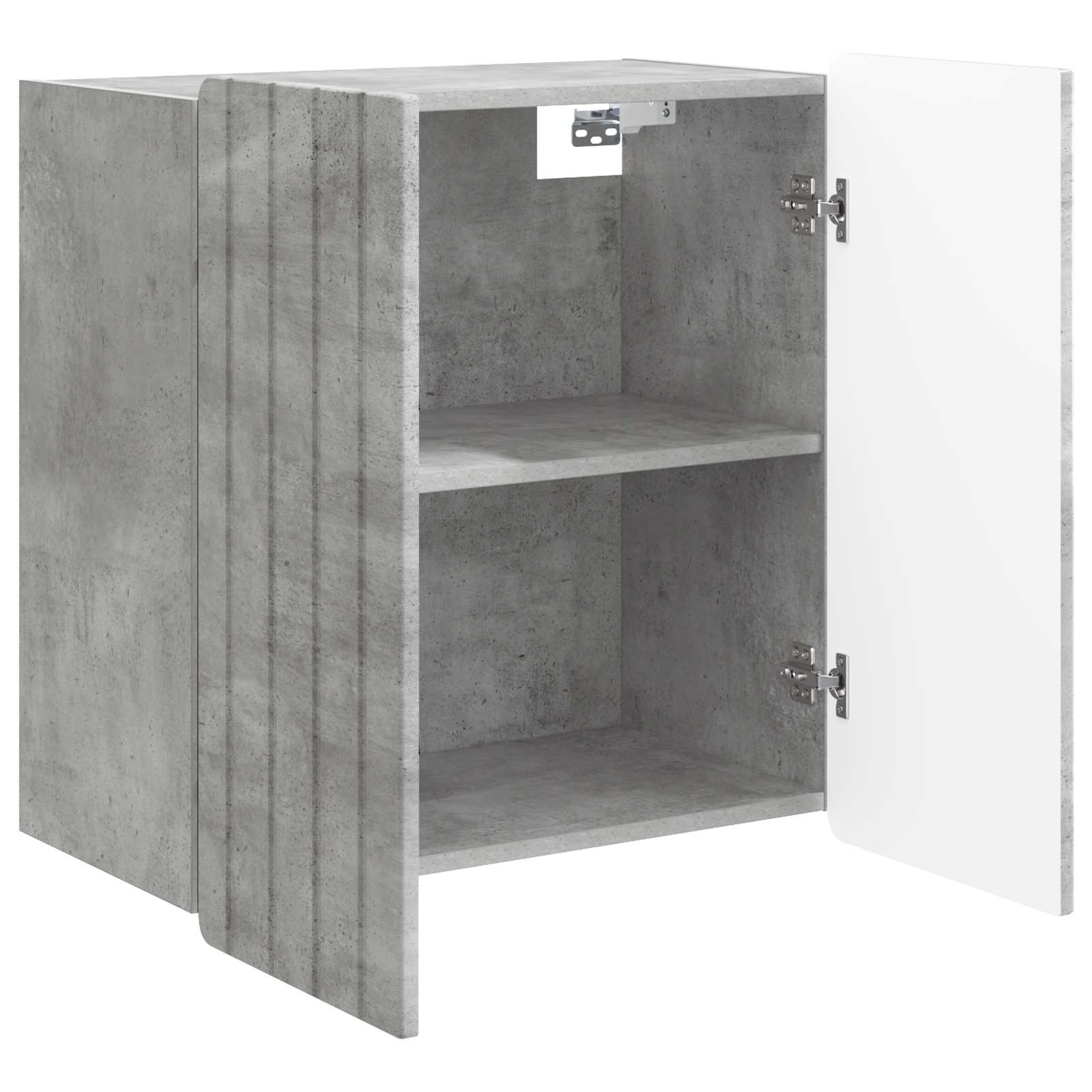 Armoire Murale Gris béton 59 x 31 x 64 cm Bois d'ingénierie - XIOS