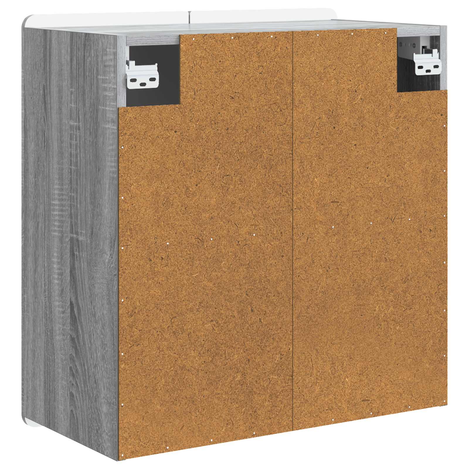 Armoire Murale Sonoma gris 59 x 31 x 64 cm Bois d'ingénierie - XIOS