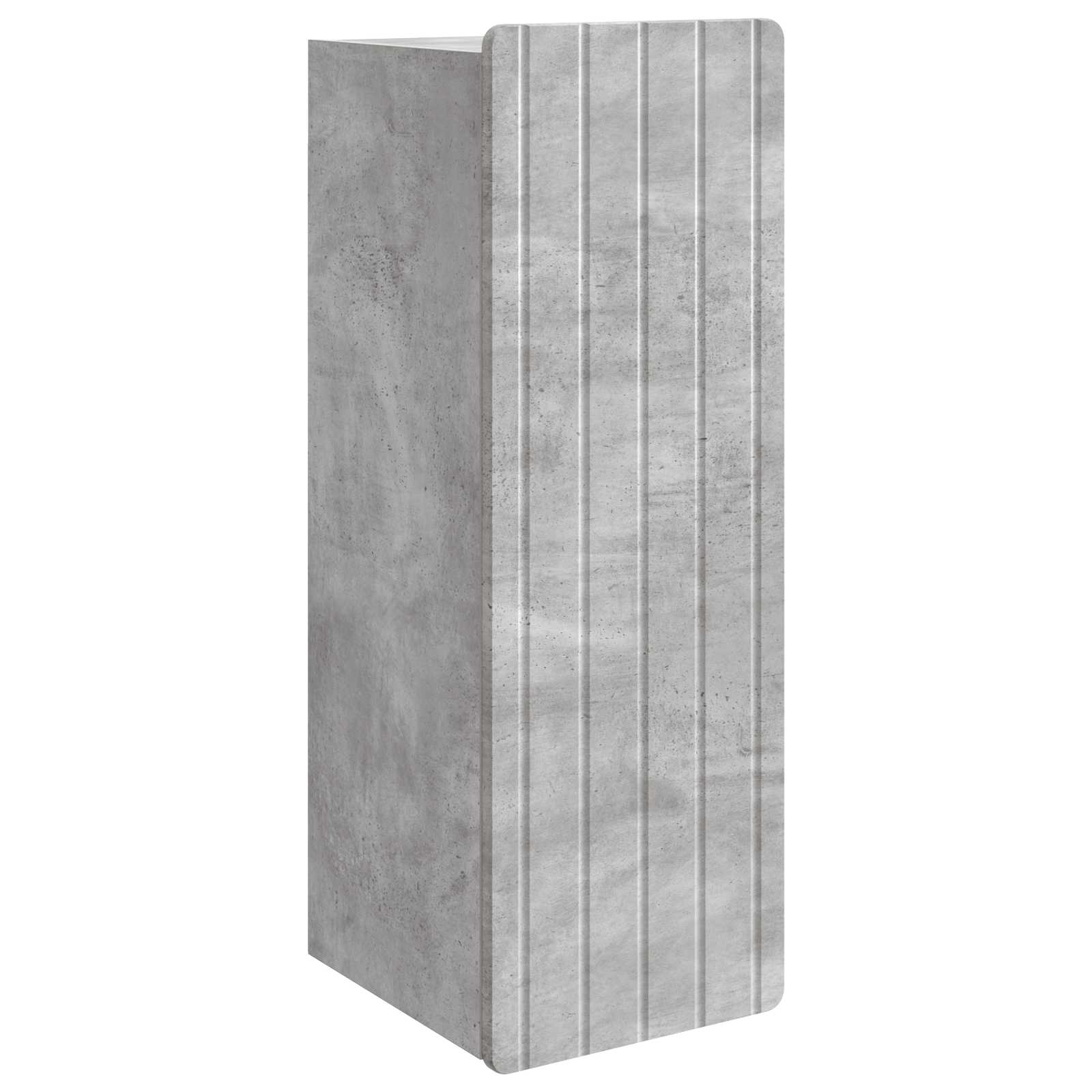 Armoire Murale Gris béton 33 x 34,5 x 94 cm Bois d'ingénierie - XIOS