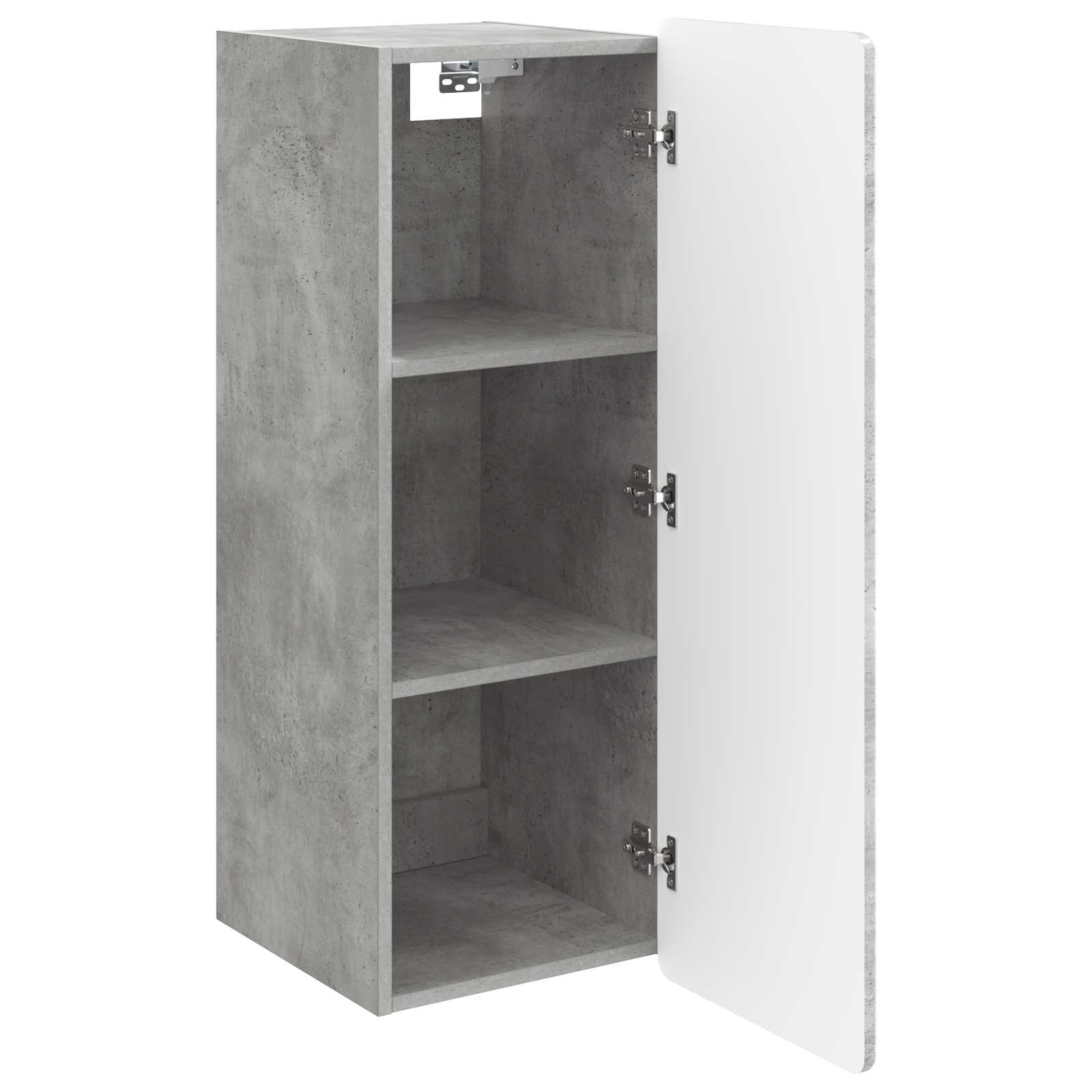 Armoire Murale Gris béton 33 x 34,5 x 94 cm Bois d'ingénierie - XIOS