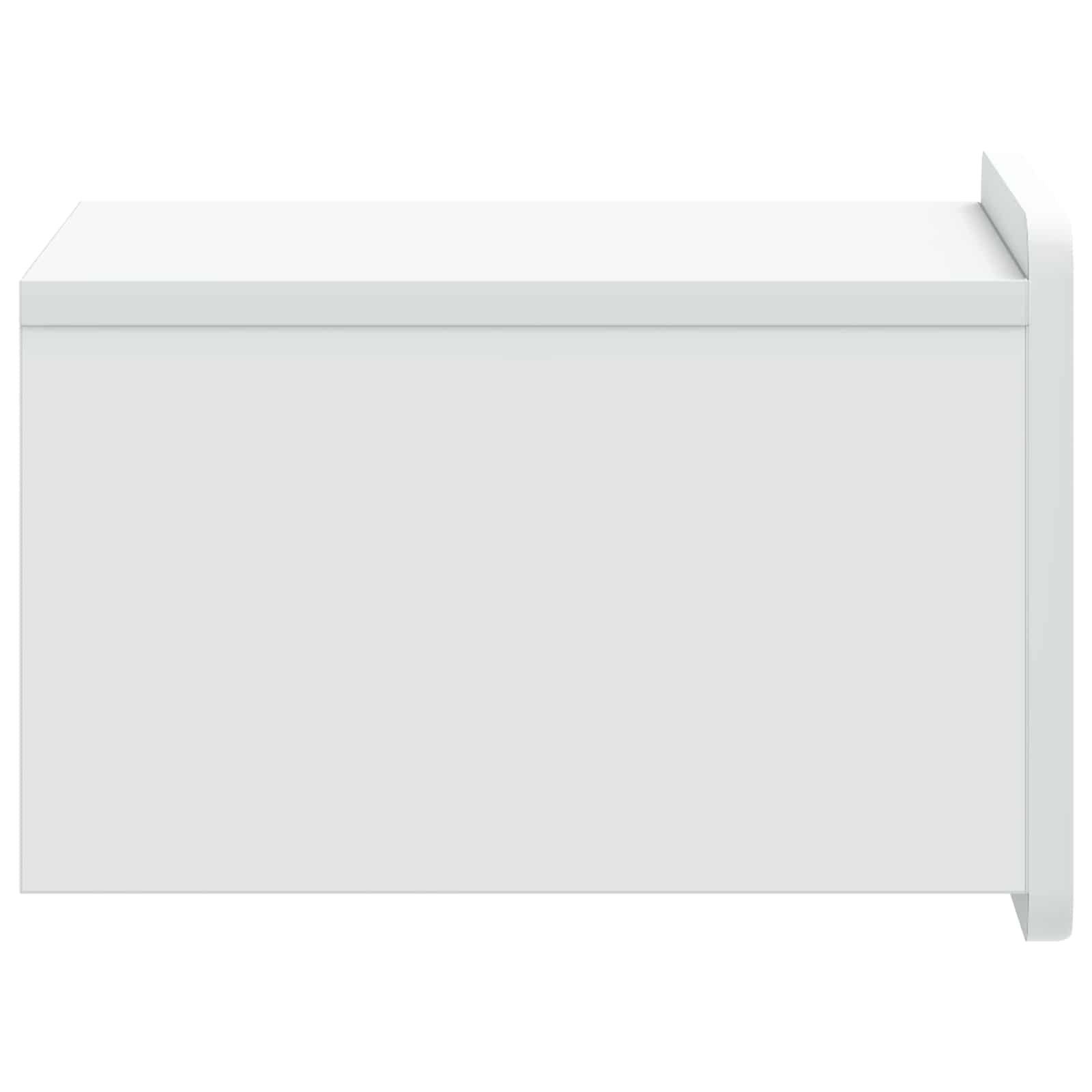 Cabinet de chevet mural 2 pcs Blanc 33 x 34,5 x 24 cm - XIOS