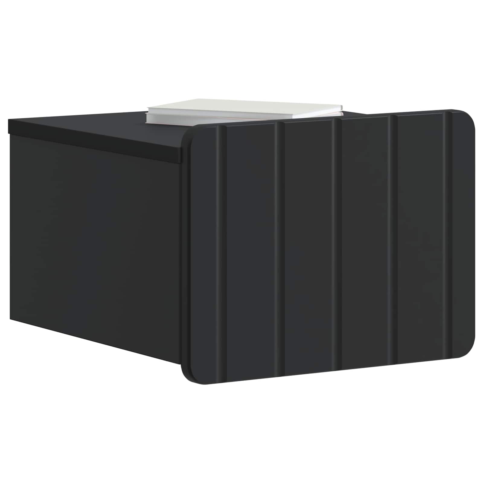 Cabinet de chevet mural 2 pcs Noir 33 x 34,5 x 24 cm - XIOS