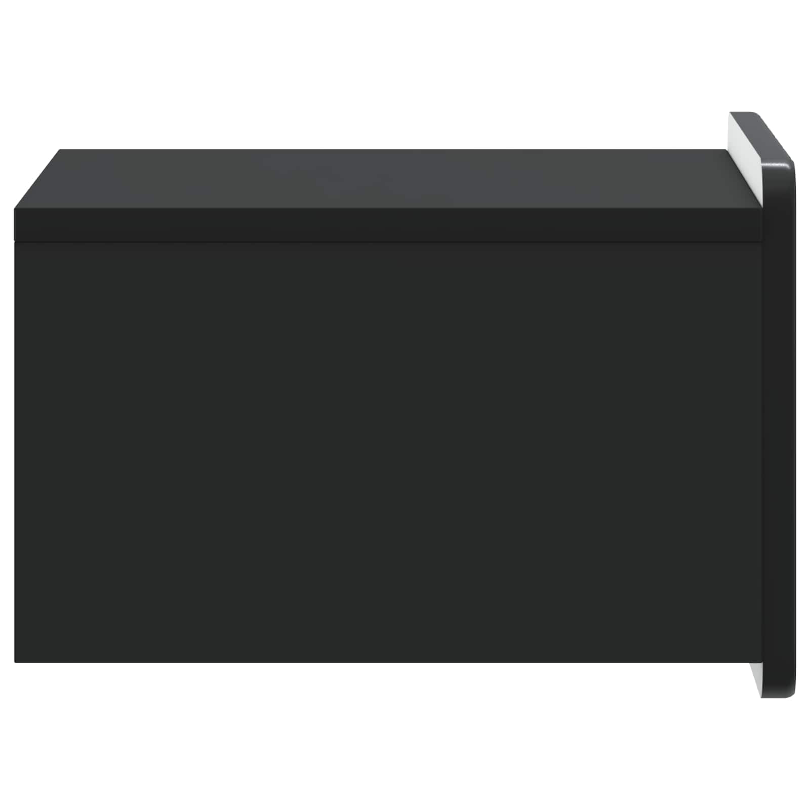 Cabinet de chevet mural 2 pcs Noir 33 x 34,5 x 24 cm - XIOS