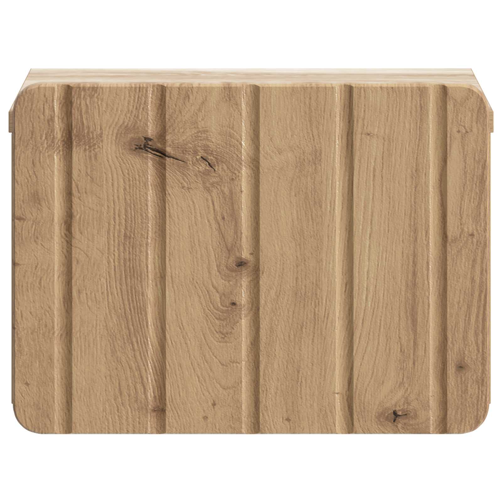 Cabinet de chevet mural Chêne artisanal 33 x 34,5 x 24 cm - XIOS