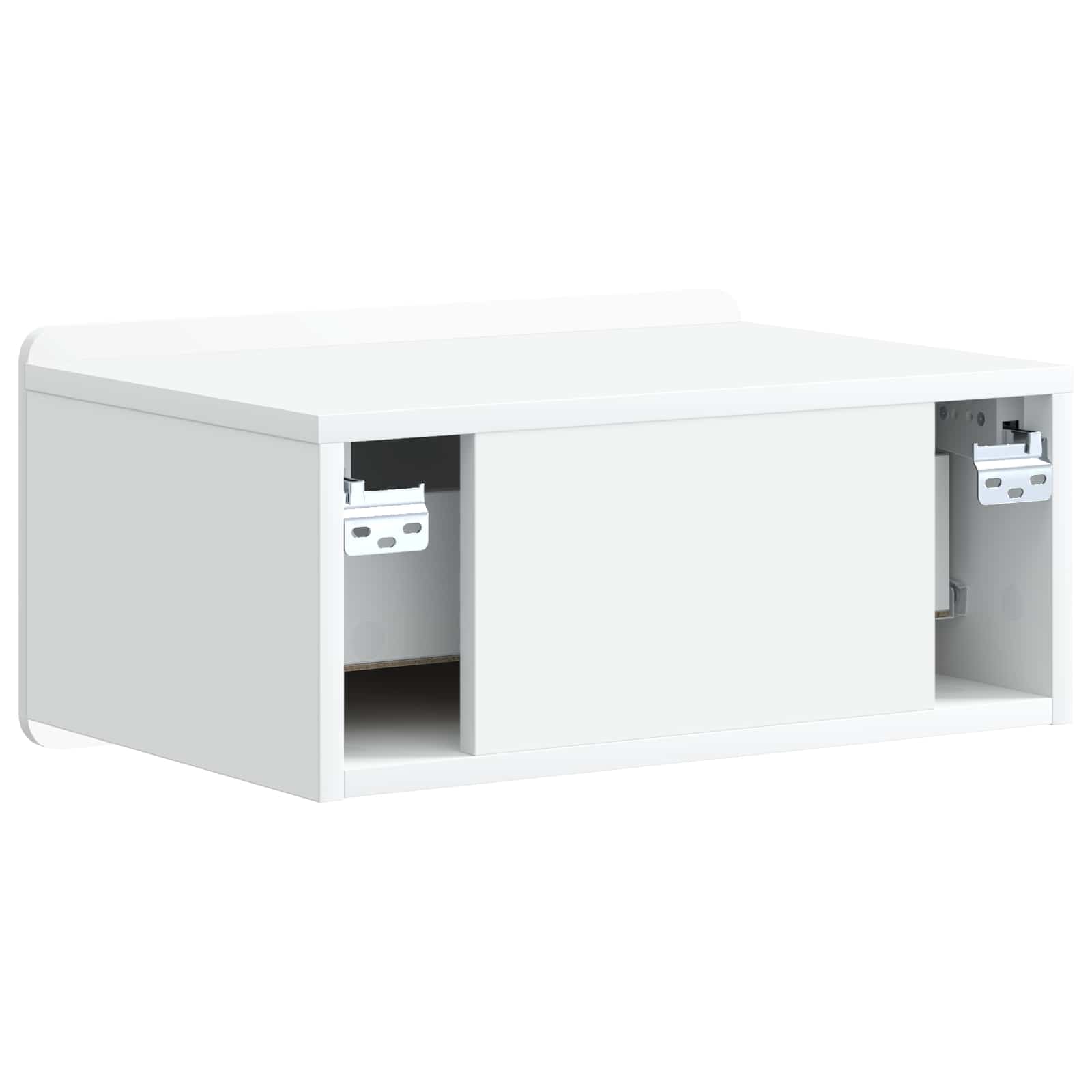Cabinet de chevet mural 2 pcs Blanc 49 x 34,5 x 24 cm - XIOS