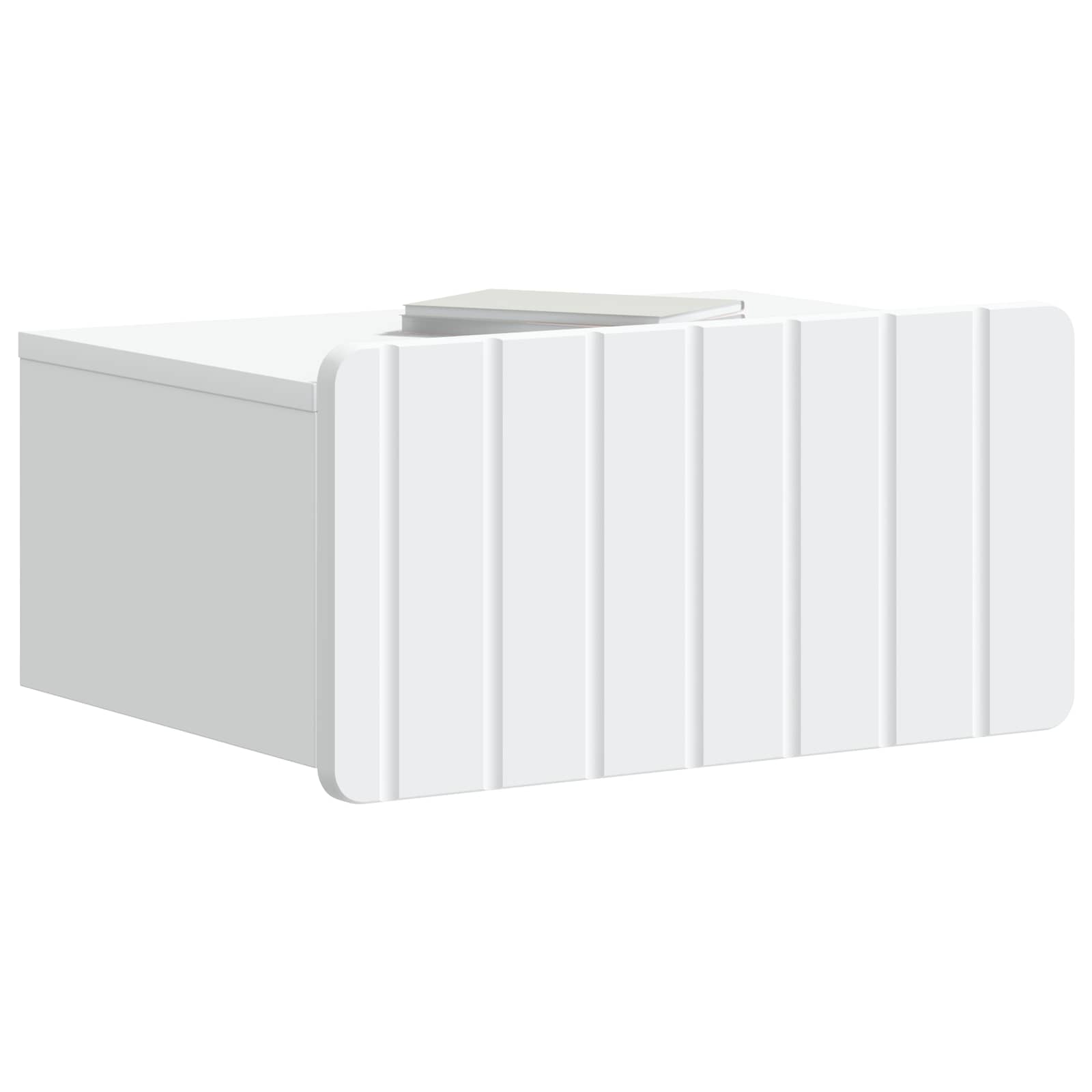 Cabinet de chevet mural 2 pcs Blanc 49 x 34,5 x 24 cm - XIOS