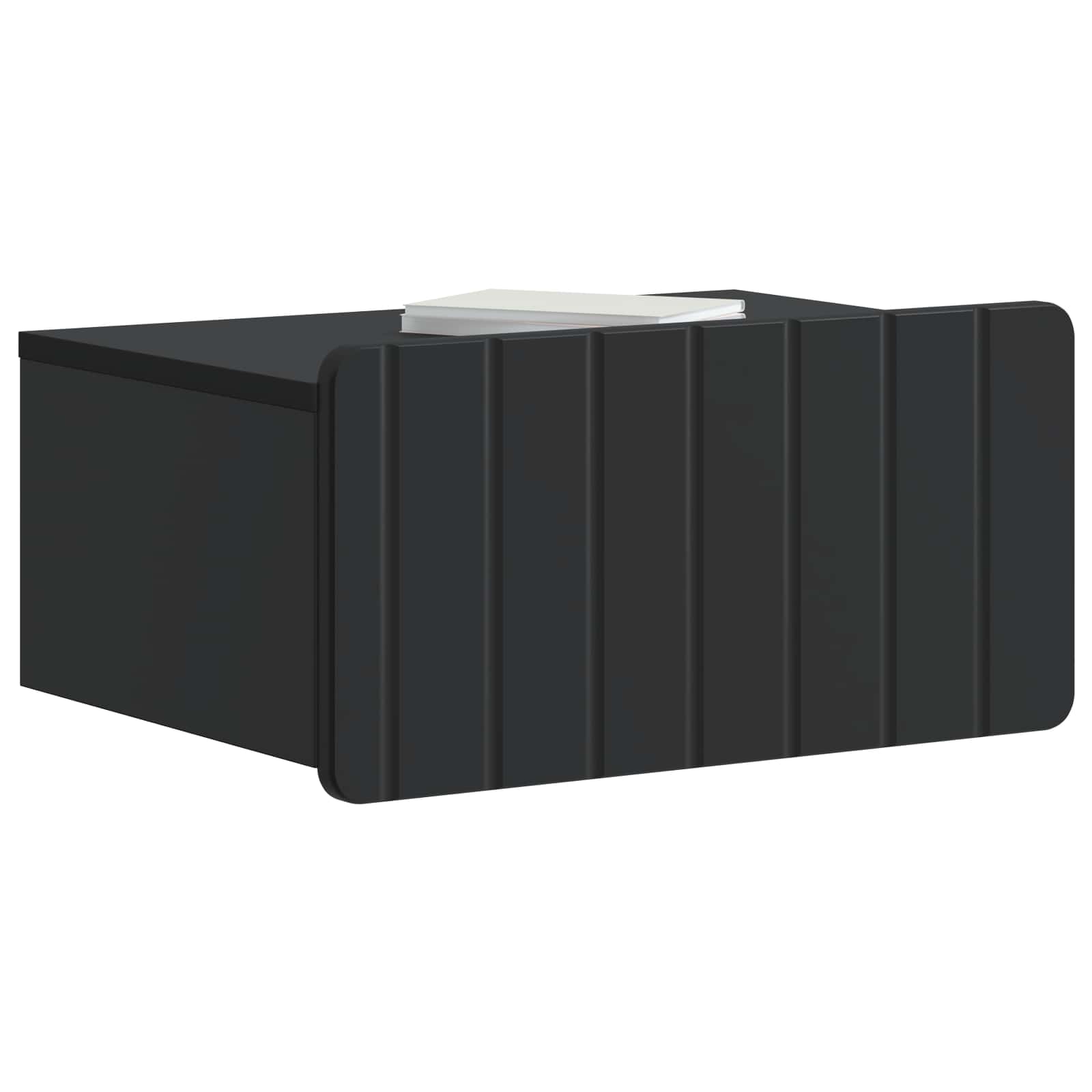 Cabinet de chevet mural 2 pcs Noir 49 x 34,5 x 24 cm - XIOS