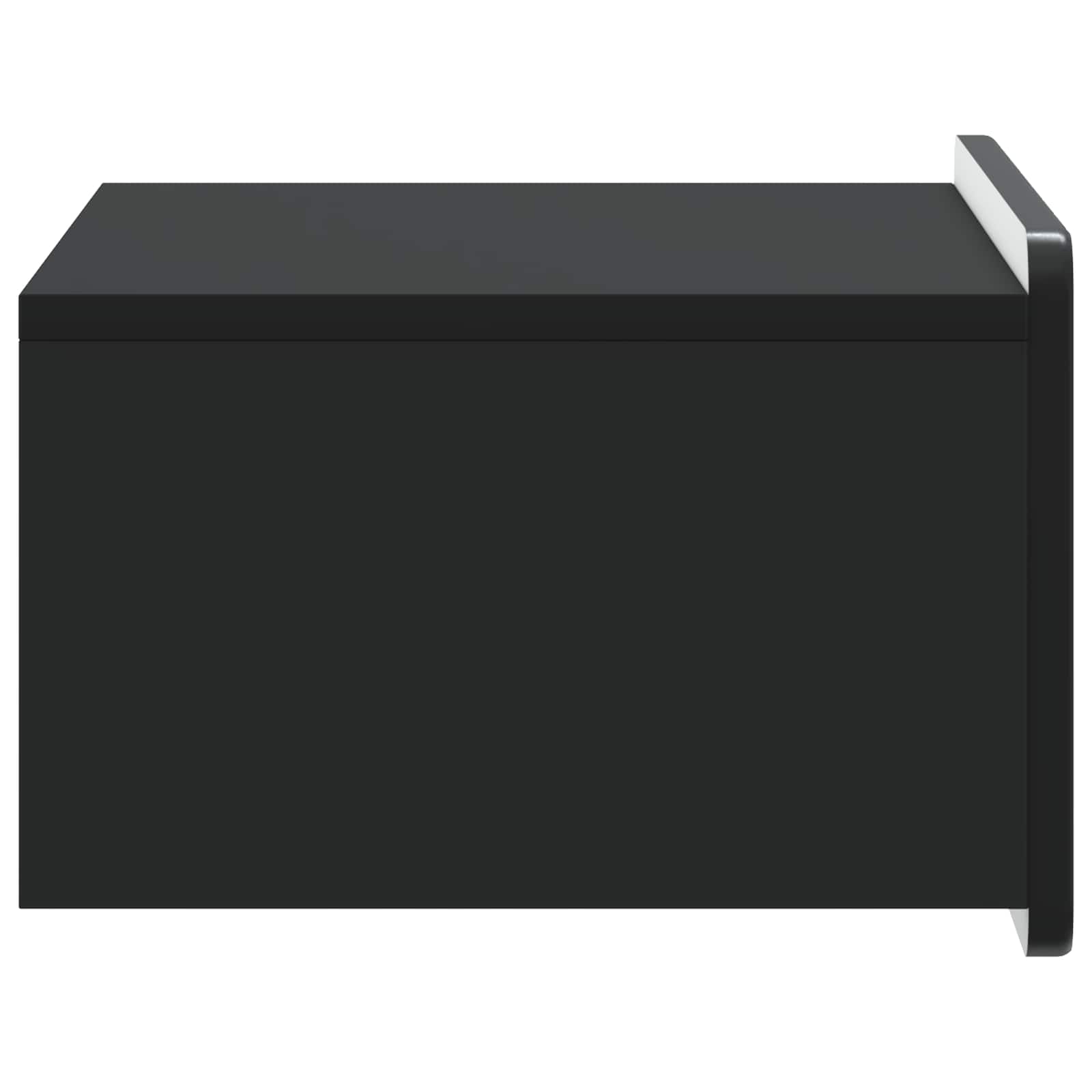 Cabinet de chevet mural 2 pcs Noir 49 x 34,5 x 24 cm - XIOS