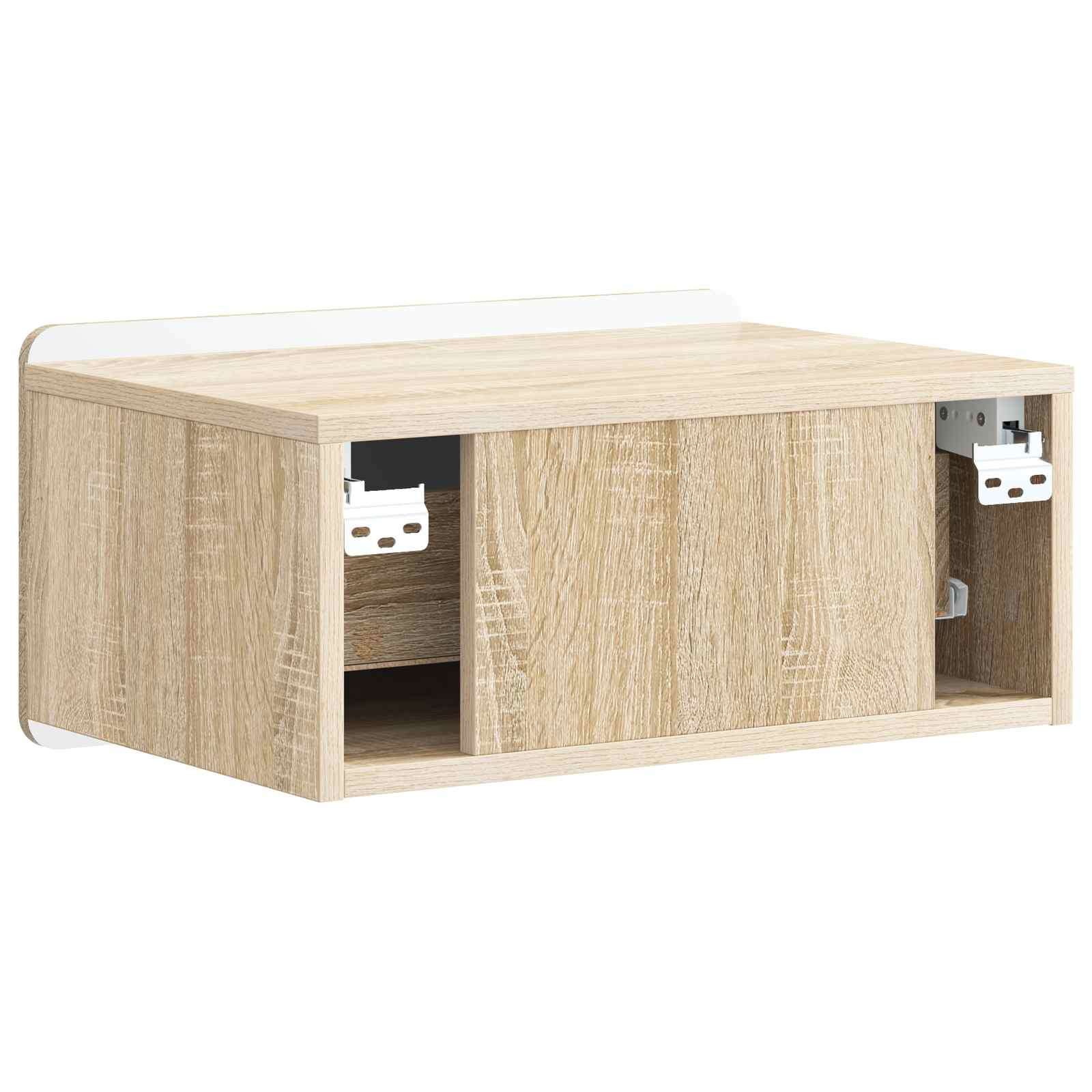 Cabinet de chevet mural 2 pcs Chêne Sonoma 49 x 34,5 x 24 cm - XIOS