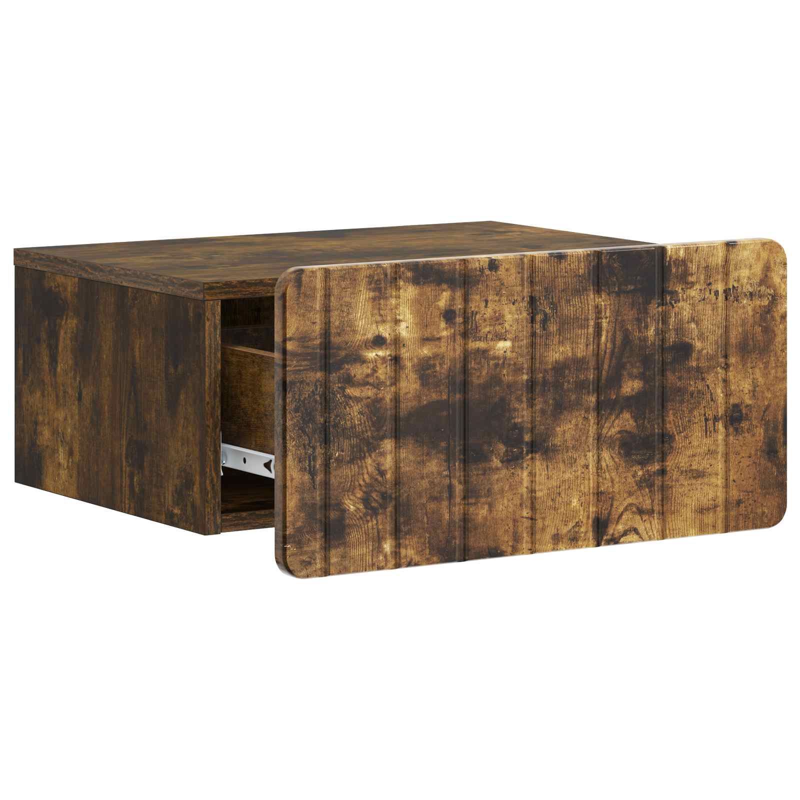 Cabinet de chevet mural 2 pcs Chêne fumé 49 x 34,5 x 24 cm - XIOS