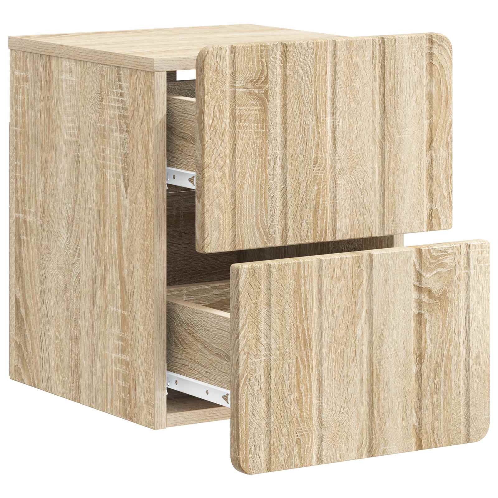 Cabinet de chevet mural 2 pcs Chêne Sonoma 33 x 34,5 x 43 cm - XIOS