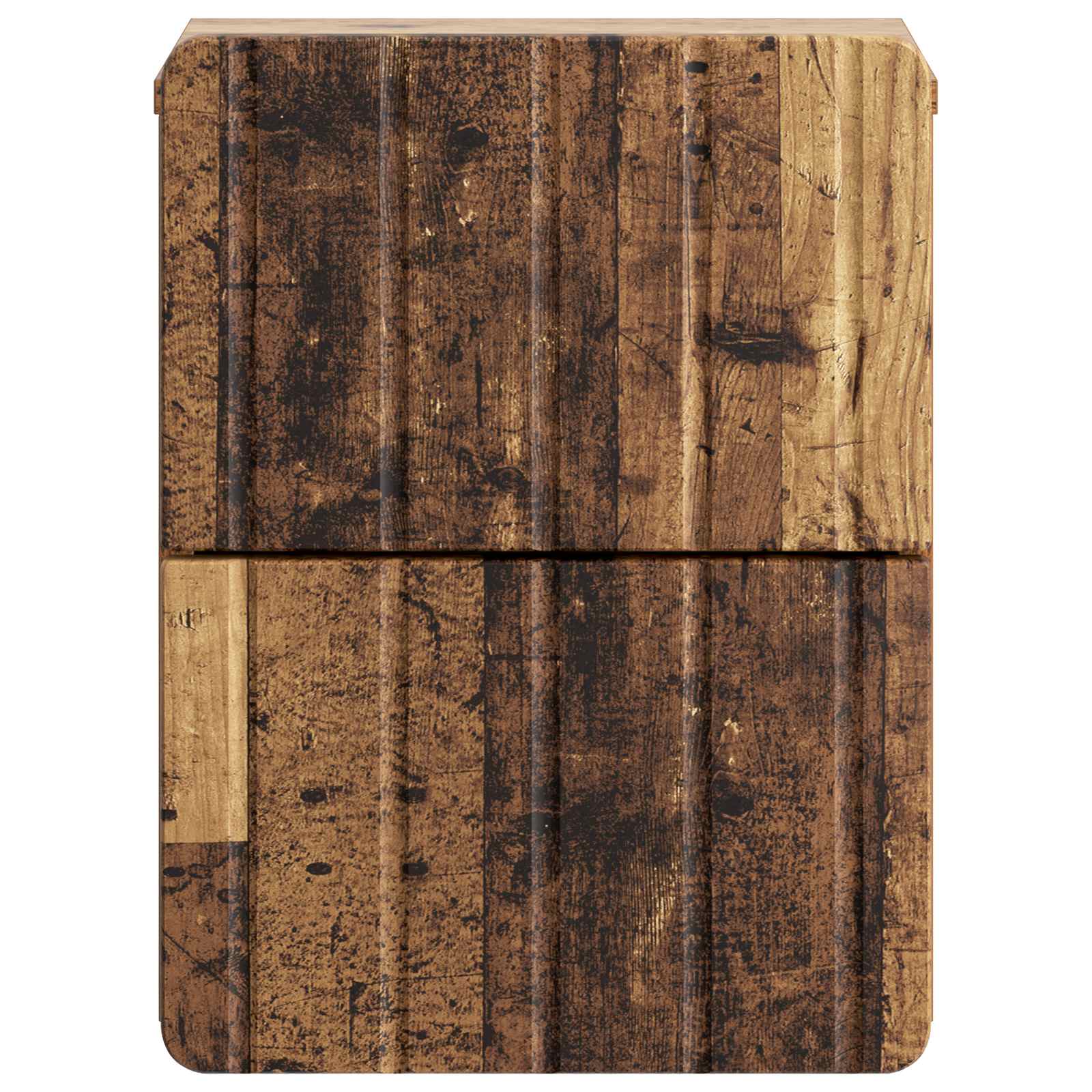 Cabinet de chevet mural 2 pcs Bois ancien 33 x 34,5 x 43 cm - XIOS