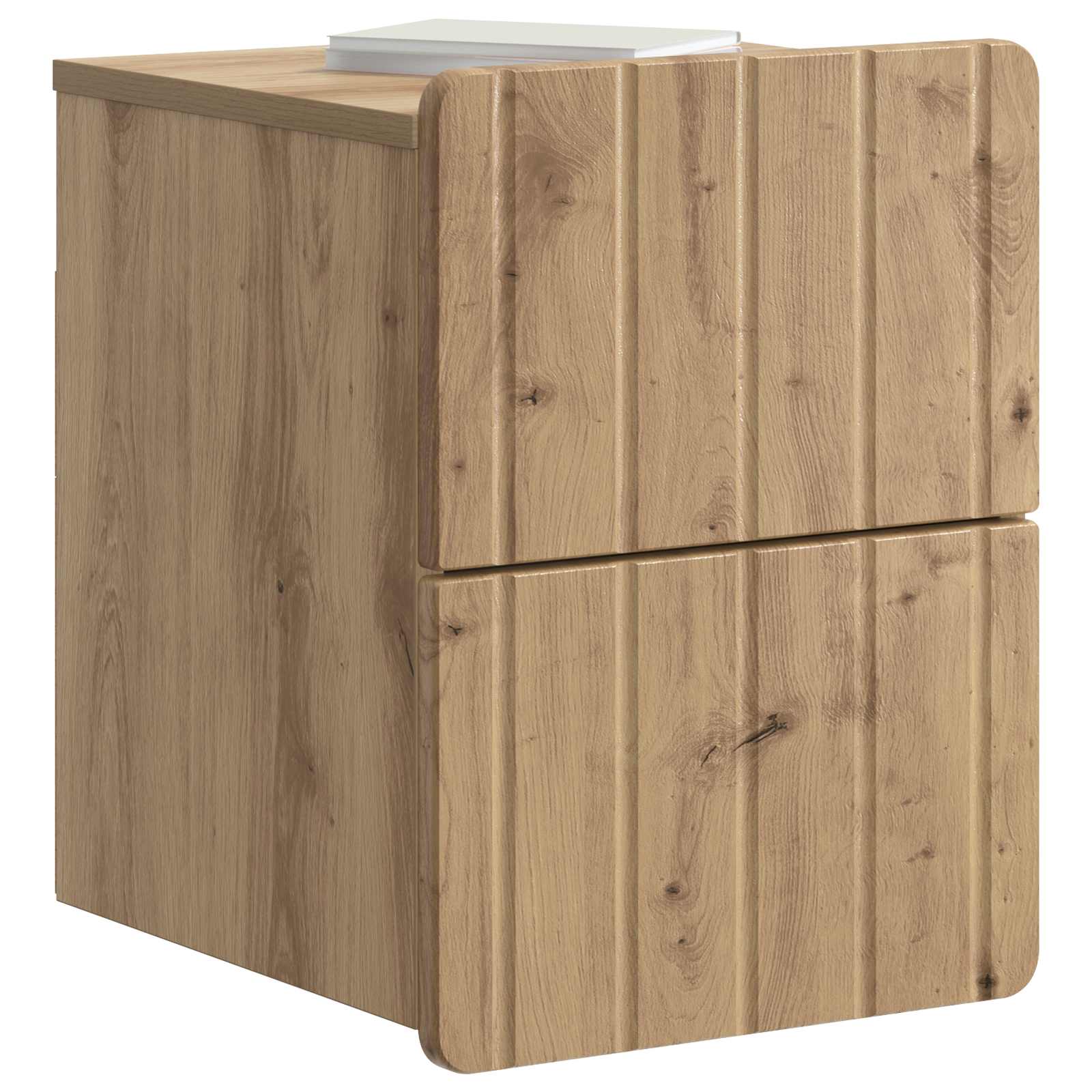 Cabinet de chevet mural 2 pcs Chêne artisanal 33 x 34,5 x 43 cm - XIOS
