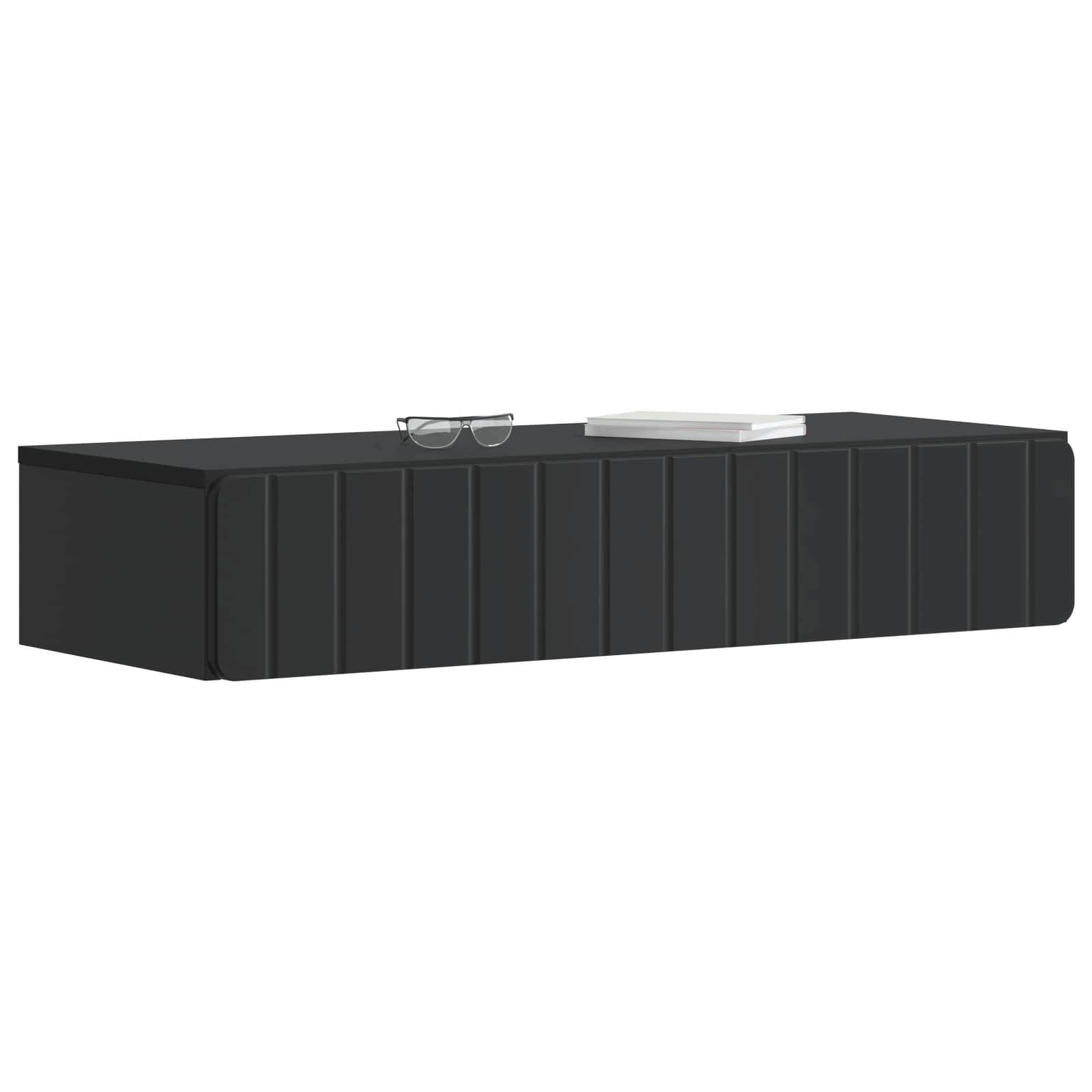 Table d'appoint murale Noir 87,5 x 34,5 x 17 cm - XIOS